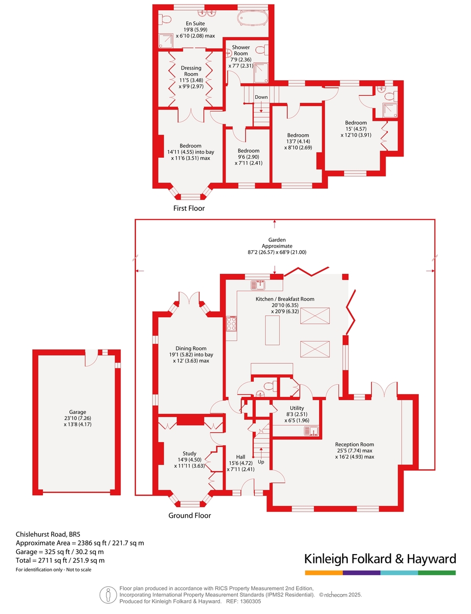 Littlewood, 255, Chislehurst Road, Orpington floorplan