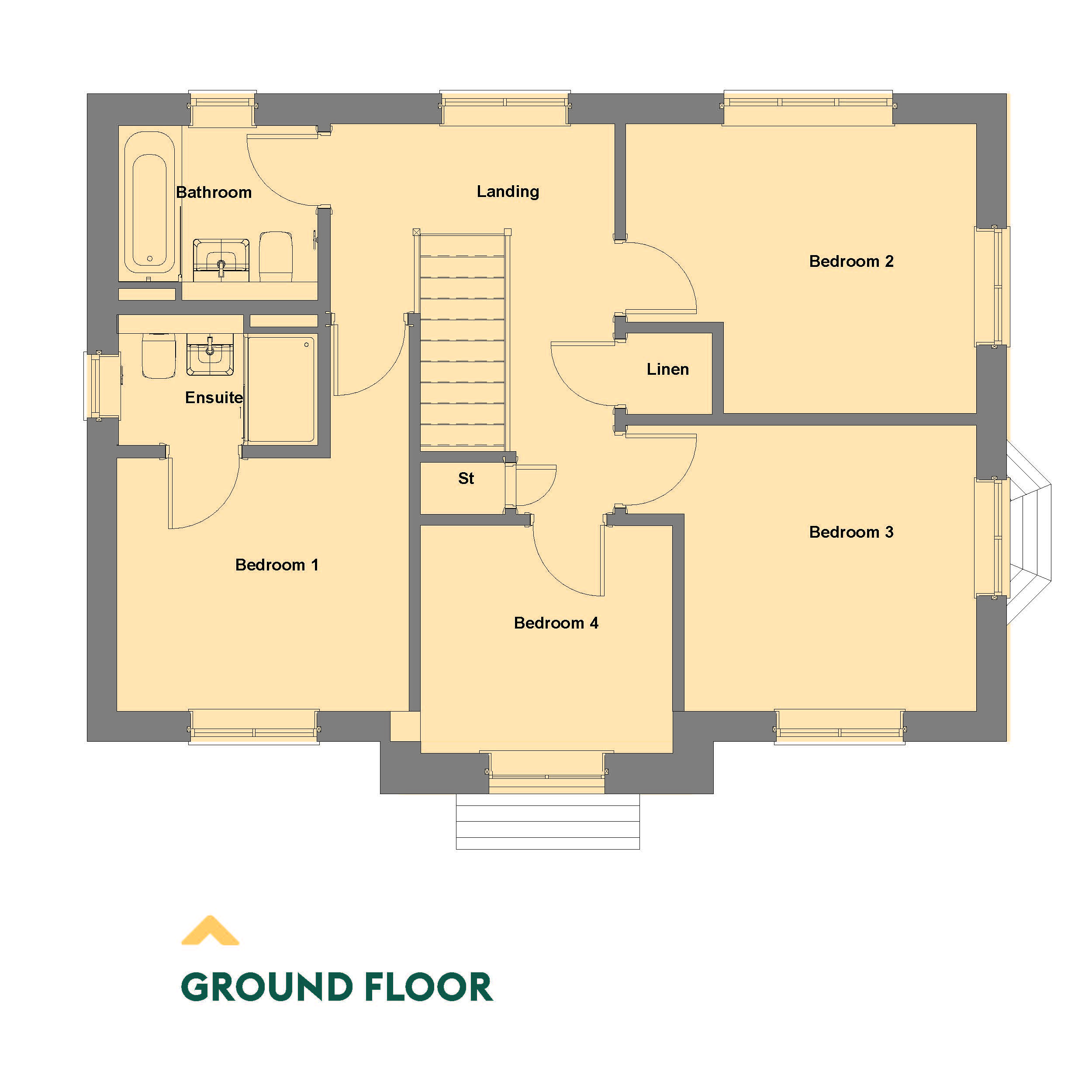 Russet, Drakes Broughton, Pershore, Worcestershire WR10, 4 bedroom