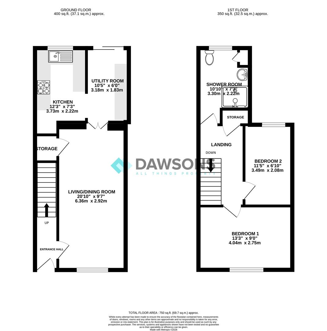 206, Birchgrove Road, Swansea floorplan