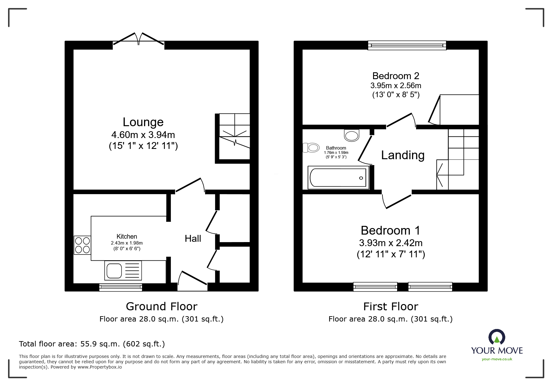 12, Watling Close, Lincoln floorplan