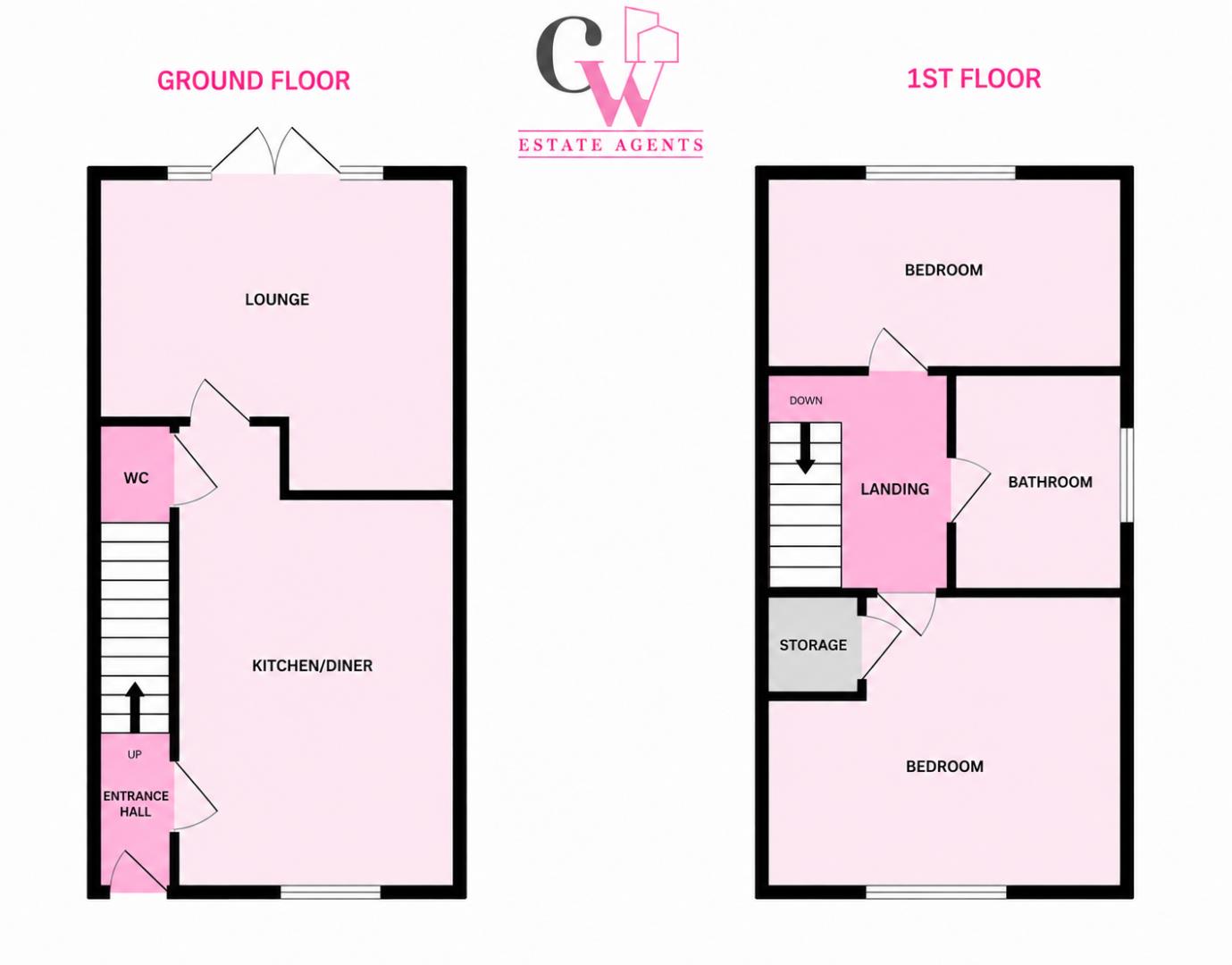 70, Dartmoor Close, Winsford floorplan