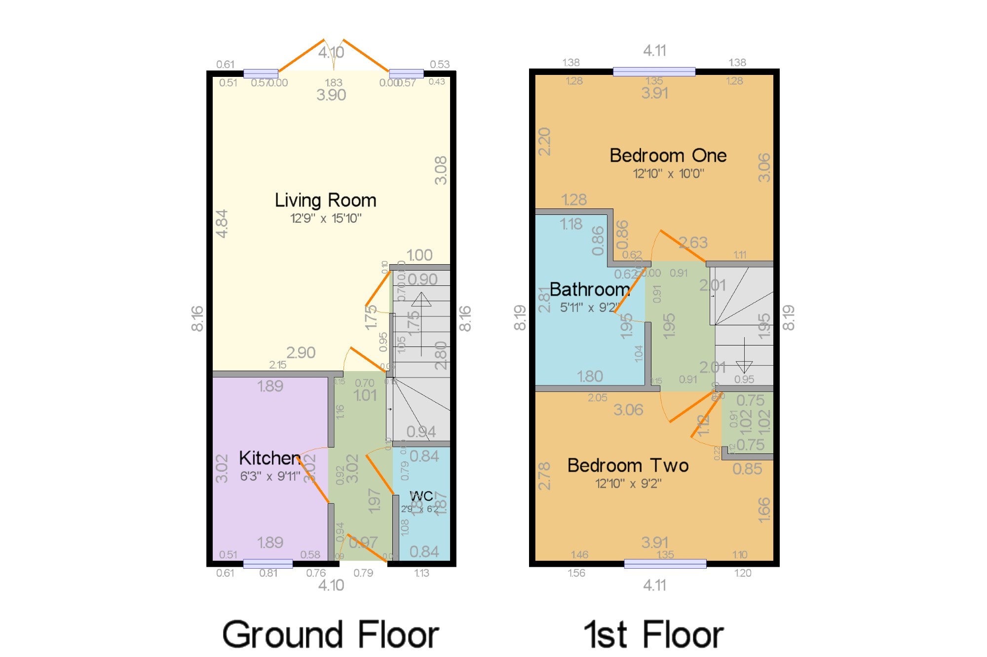 2 Bedrooms Terraced house for sale in Widdington Close, Arnold, Nottingham, Nottinghamshire NG5