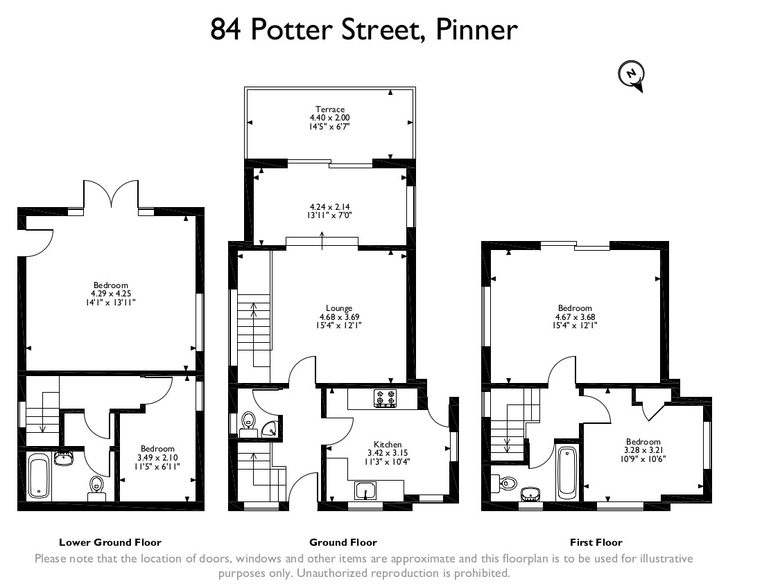 4 Bedrooms Detached house to rent in Potter Street, Pinner HA5