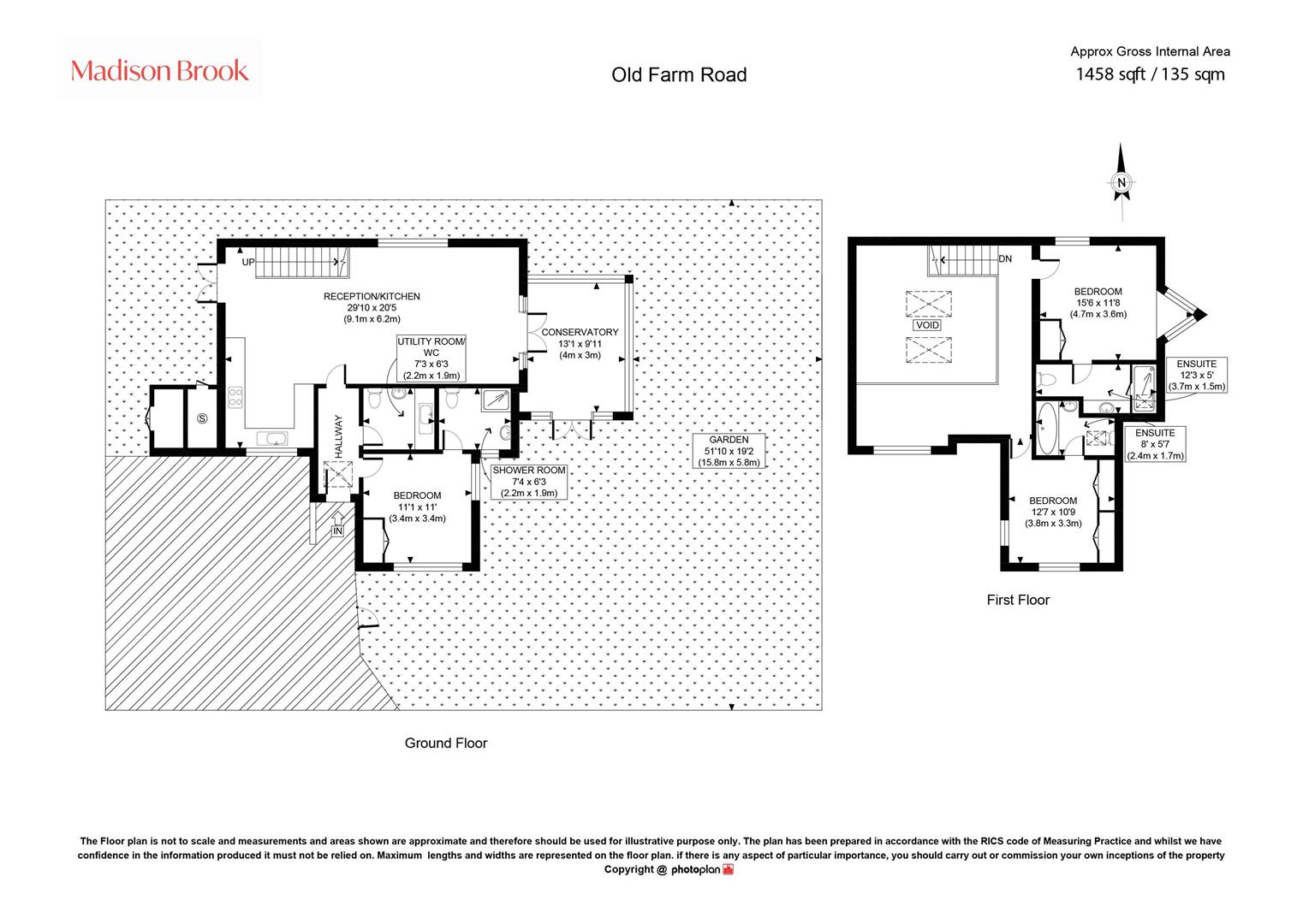 Old Farm Road, Hampton floorplan