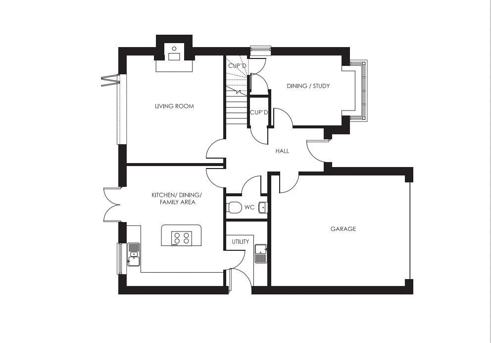 Christopher Turley Drive, Nedge Hill, Shifnal floorplan