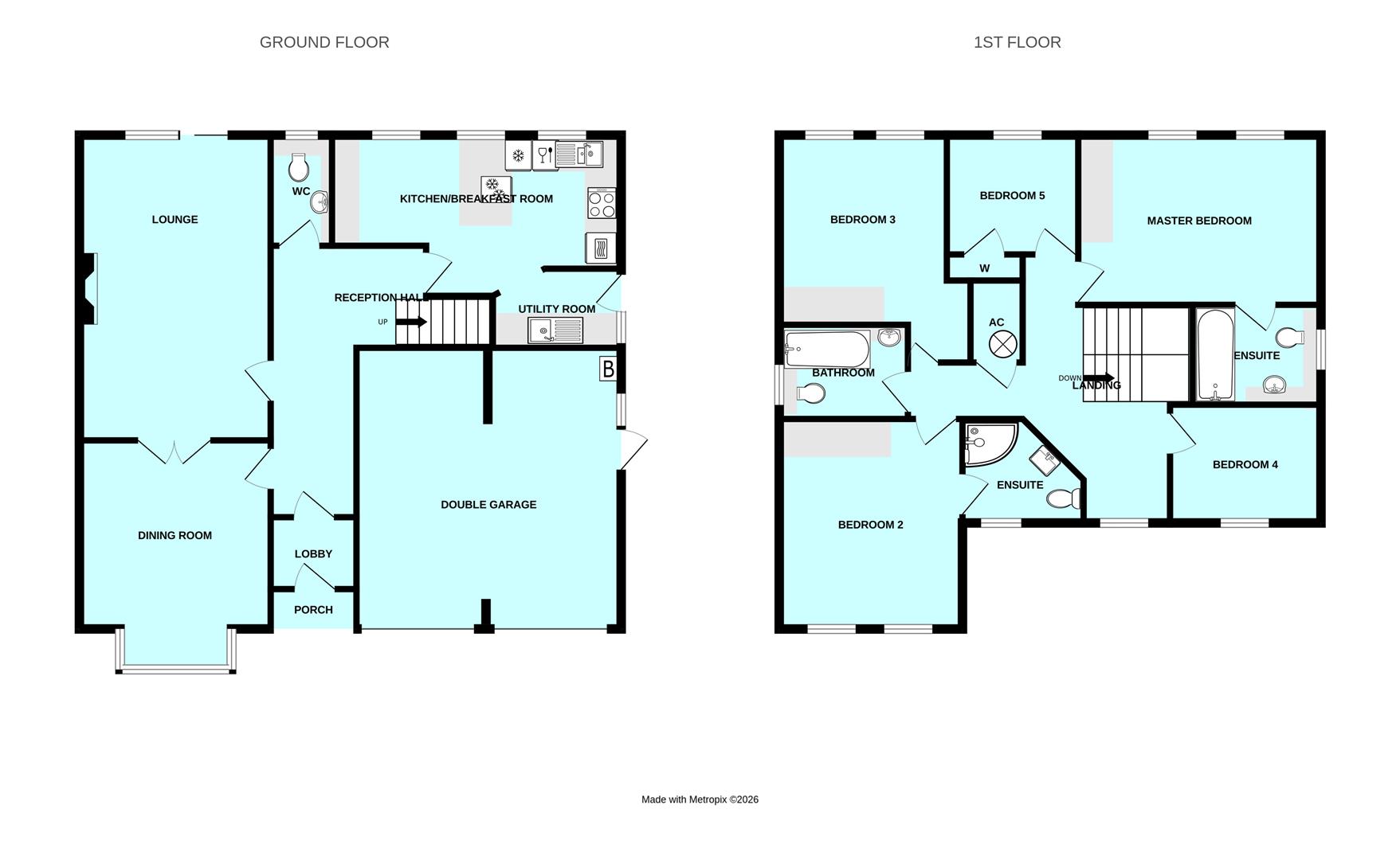 18, Burleigh Manor, Plymouth floorplan