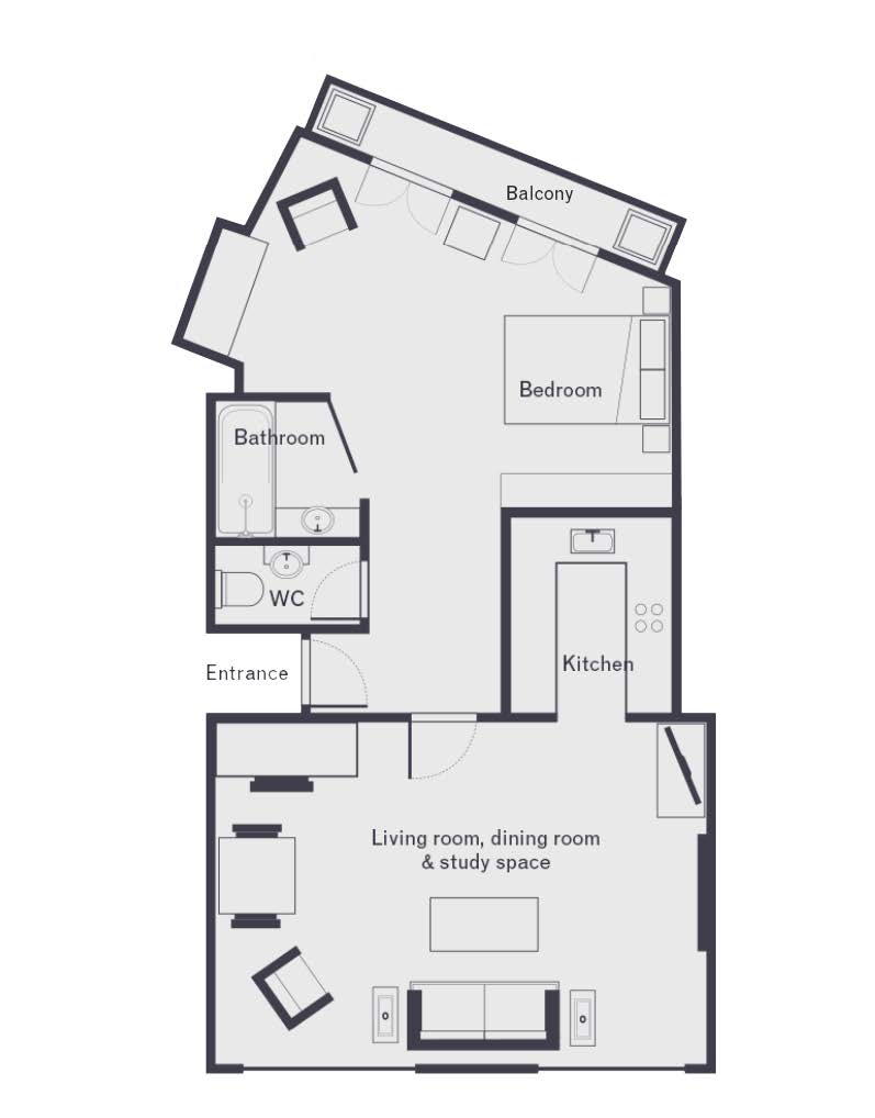 Apartment 2, 5, Maddox Street, Mayfair floorplan