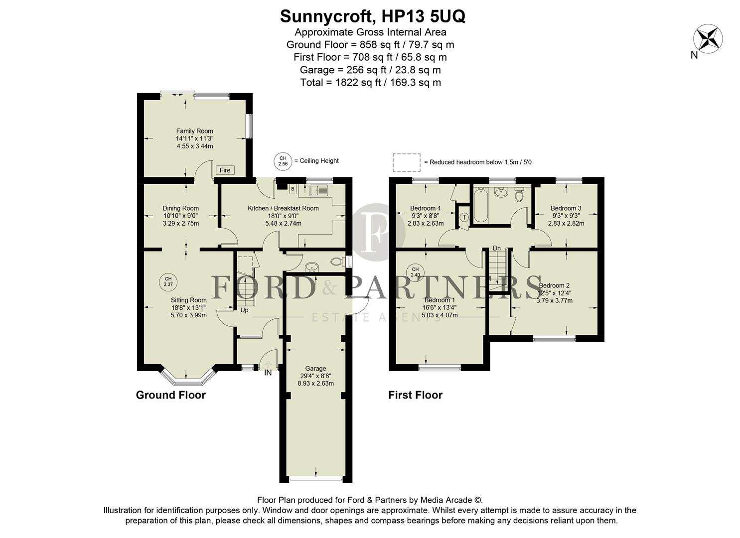 Sunnycroft, Downley, High Wycombe floorplan