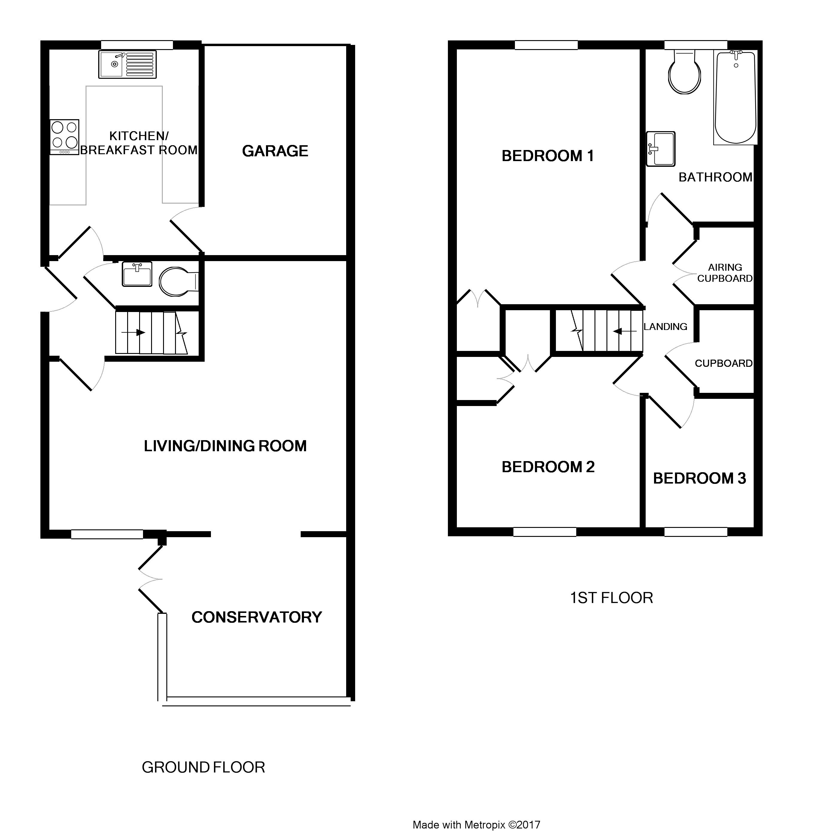 6, Brackendene, Bristol floorplan