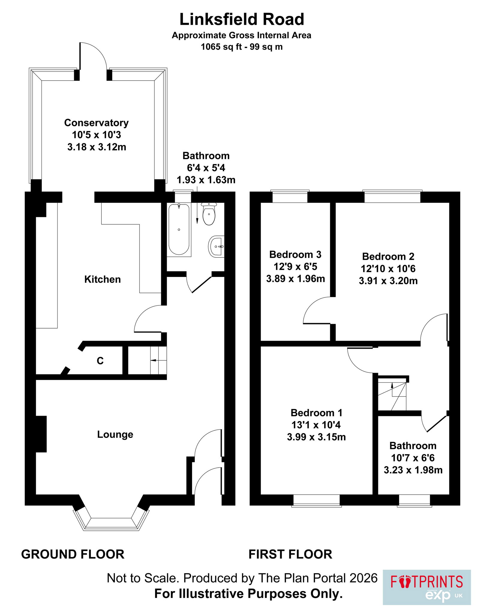 173, Linksfield Road, Westgate-on-sea floorplan