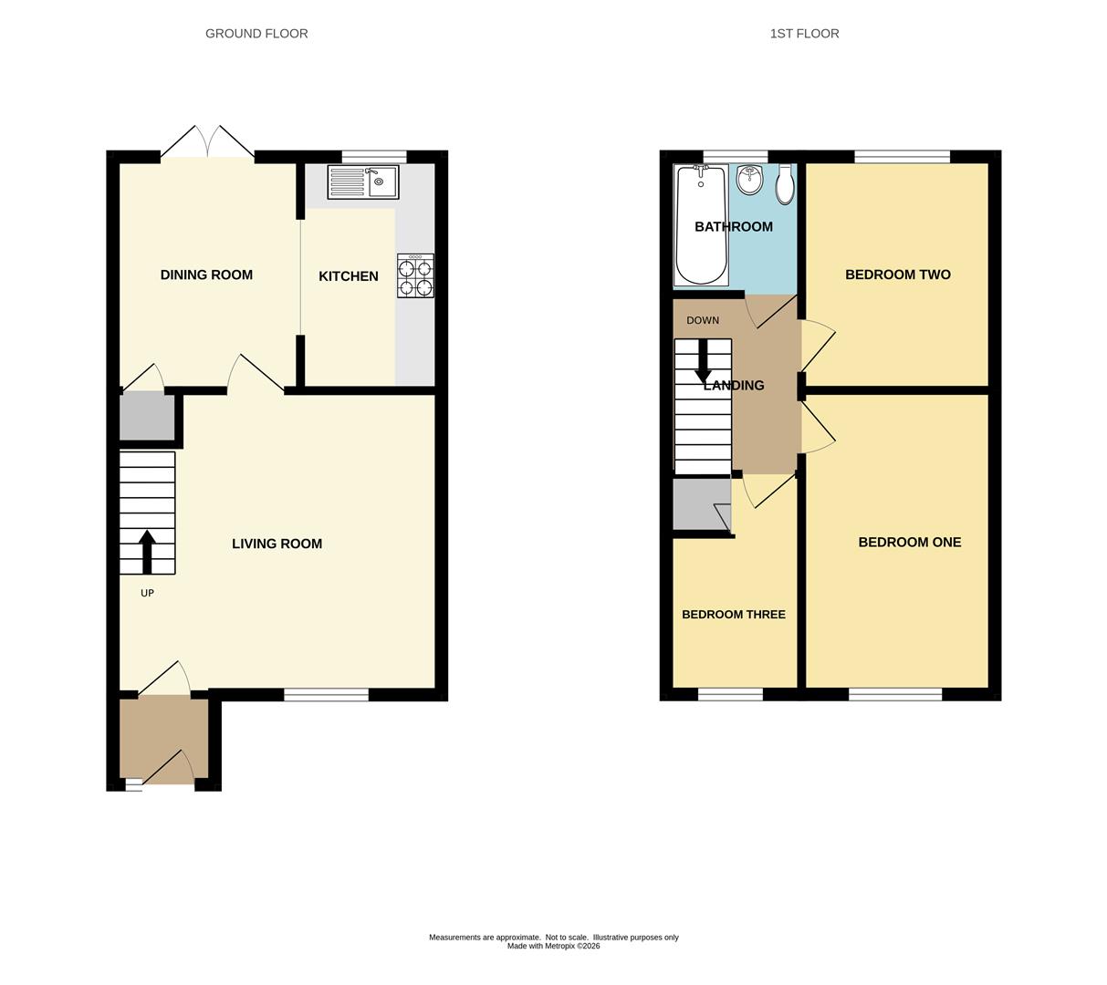 5, Sutton Close, Macclesfield floorplan