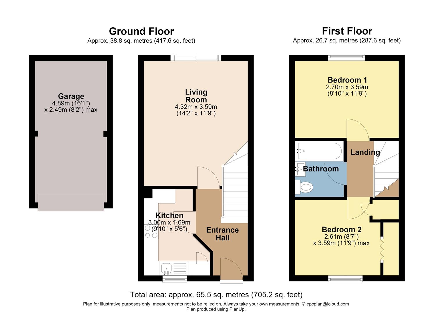 6, Periwinkle Lane, Dunstable floorplan