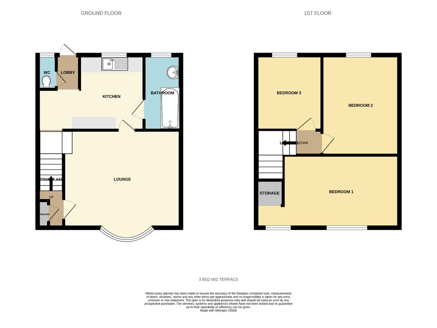17, Foxcroft Road, Bristol floorplan