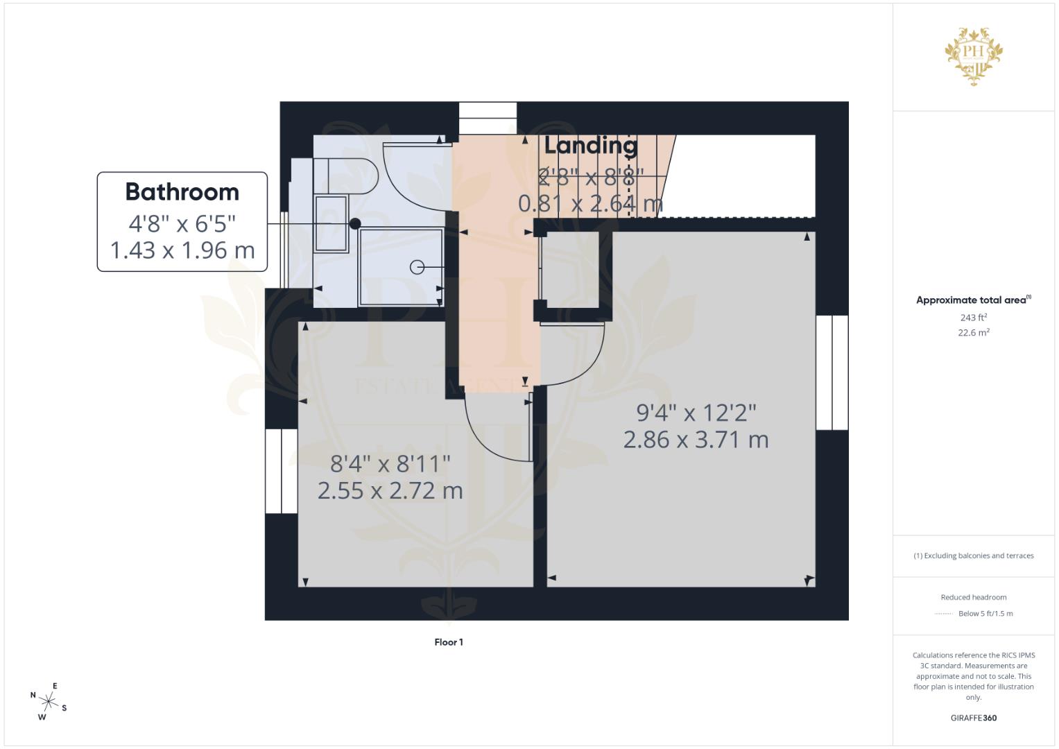 17, Barnard Court, Middlesbrough floorplan