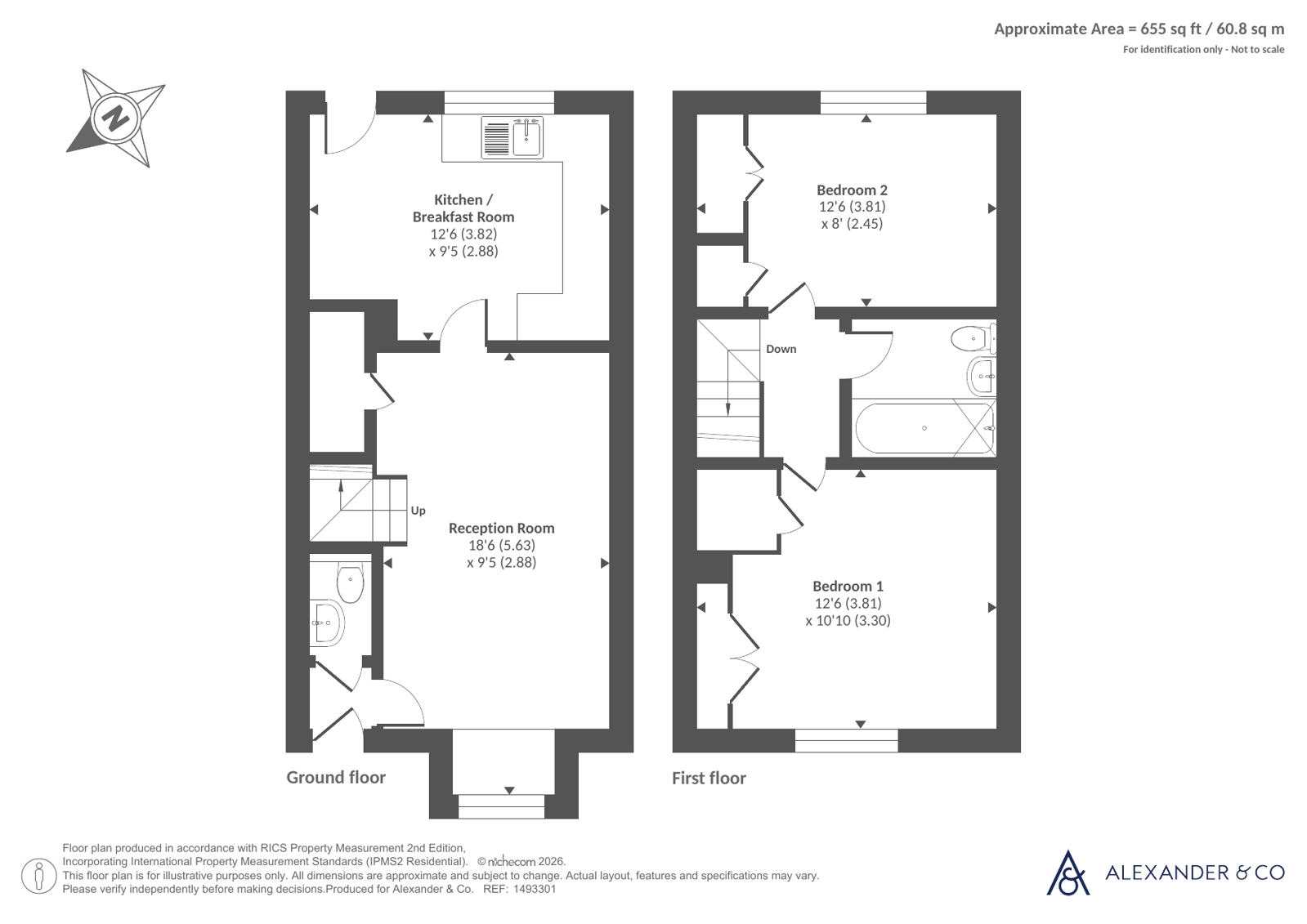 7, Rickard Close, Buckinghamshire floorplan