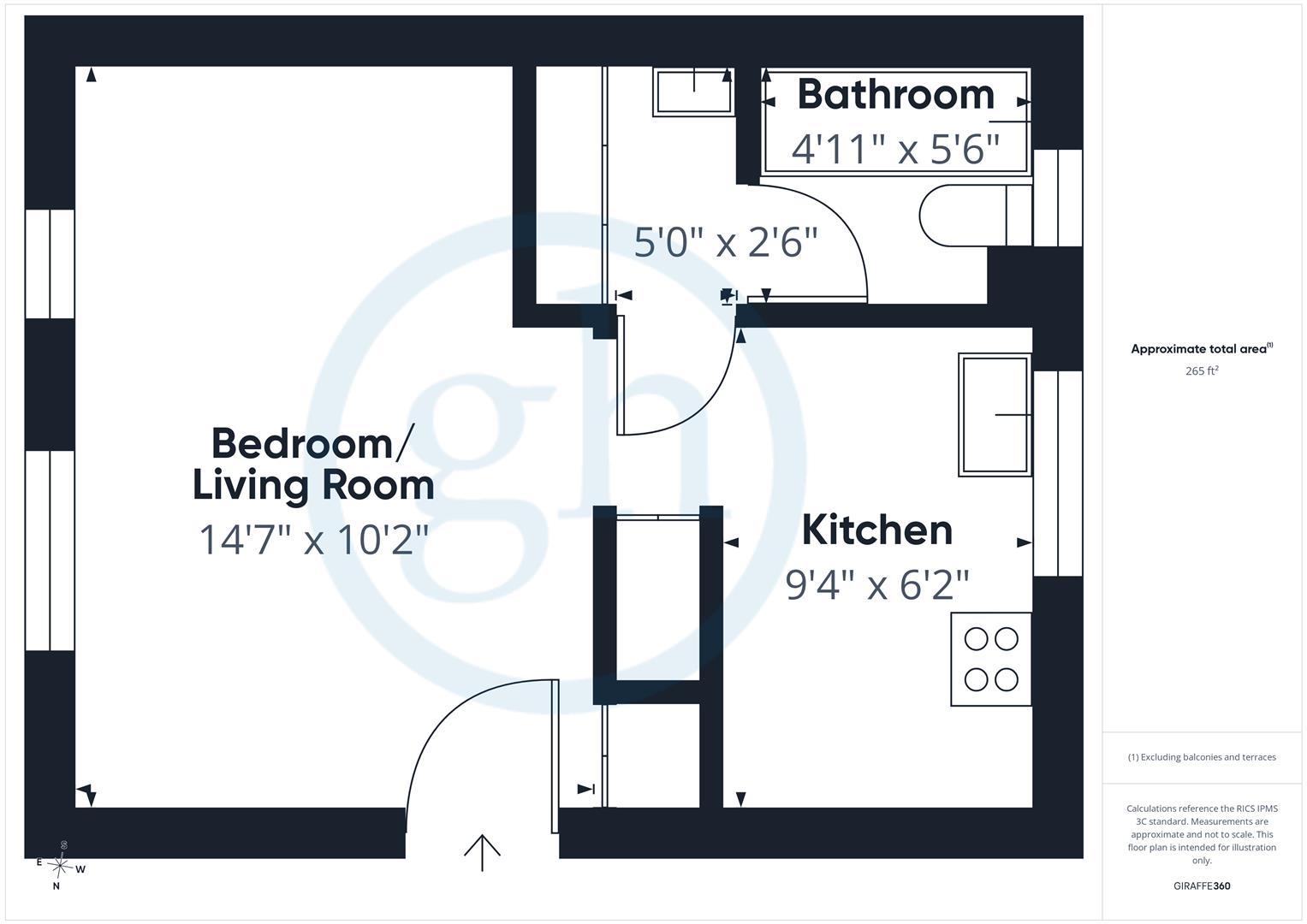7, Abercorn Grove, Ruislip floorplan