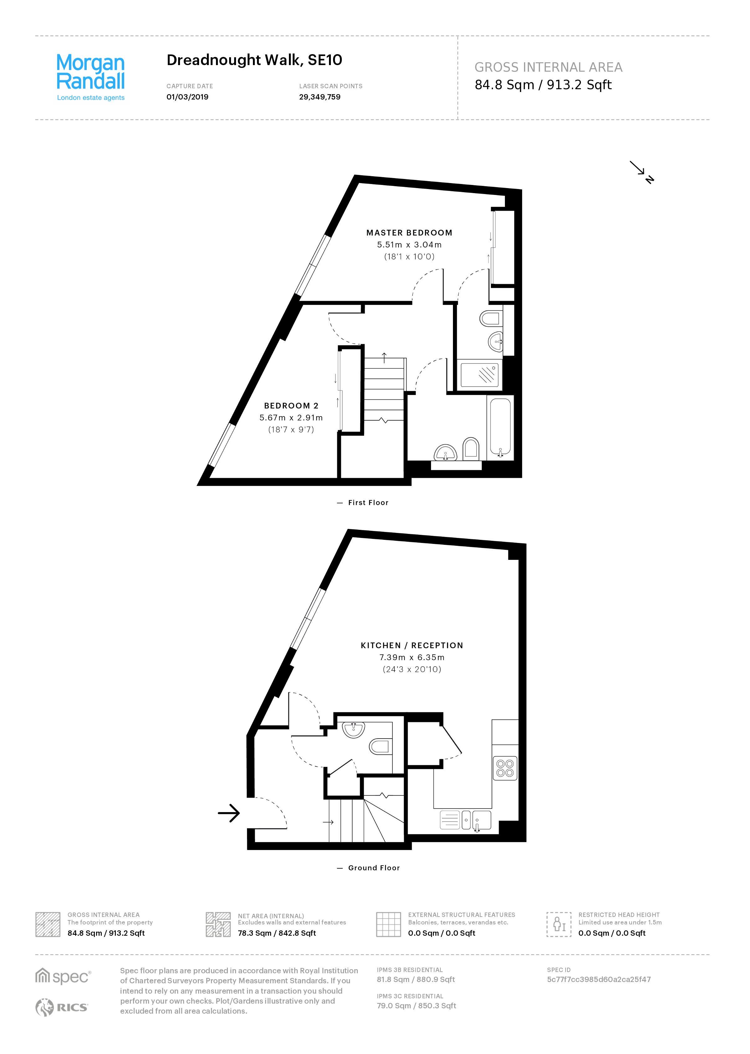 2 Bedrooms Flat to rent in New Capital Quay, Cutty Sark SE10