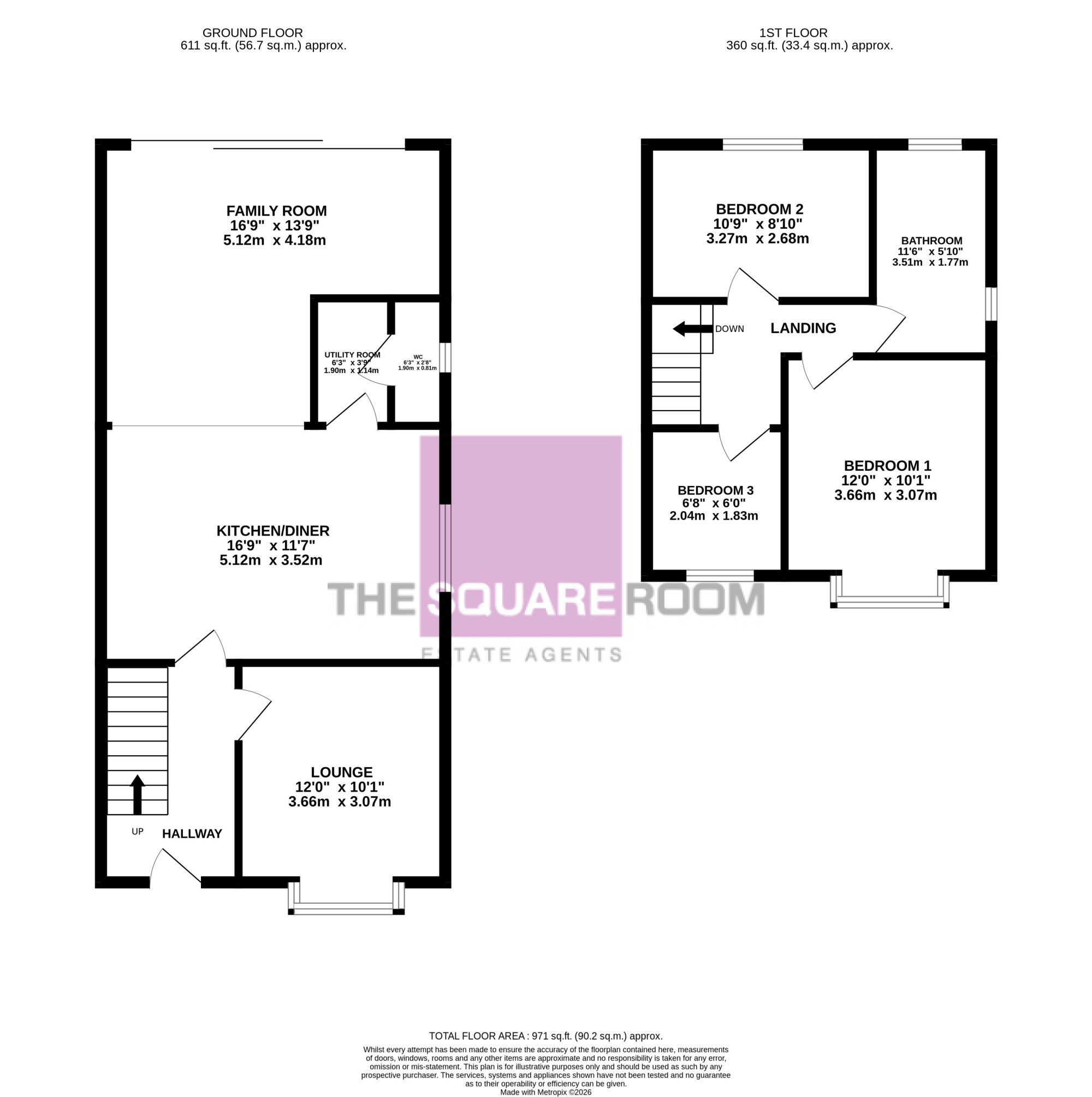 Ash Dene,, Smallwood Hey Road, Pilling floorplan