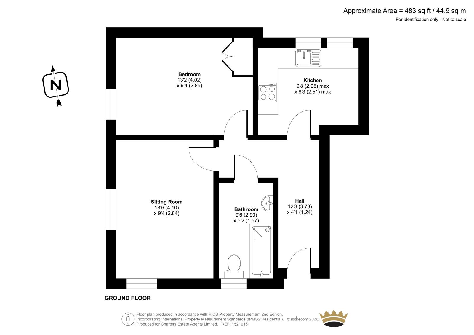 1 Maple Court,, Bastins Close, Southampton floorplan