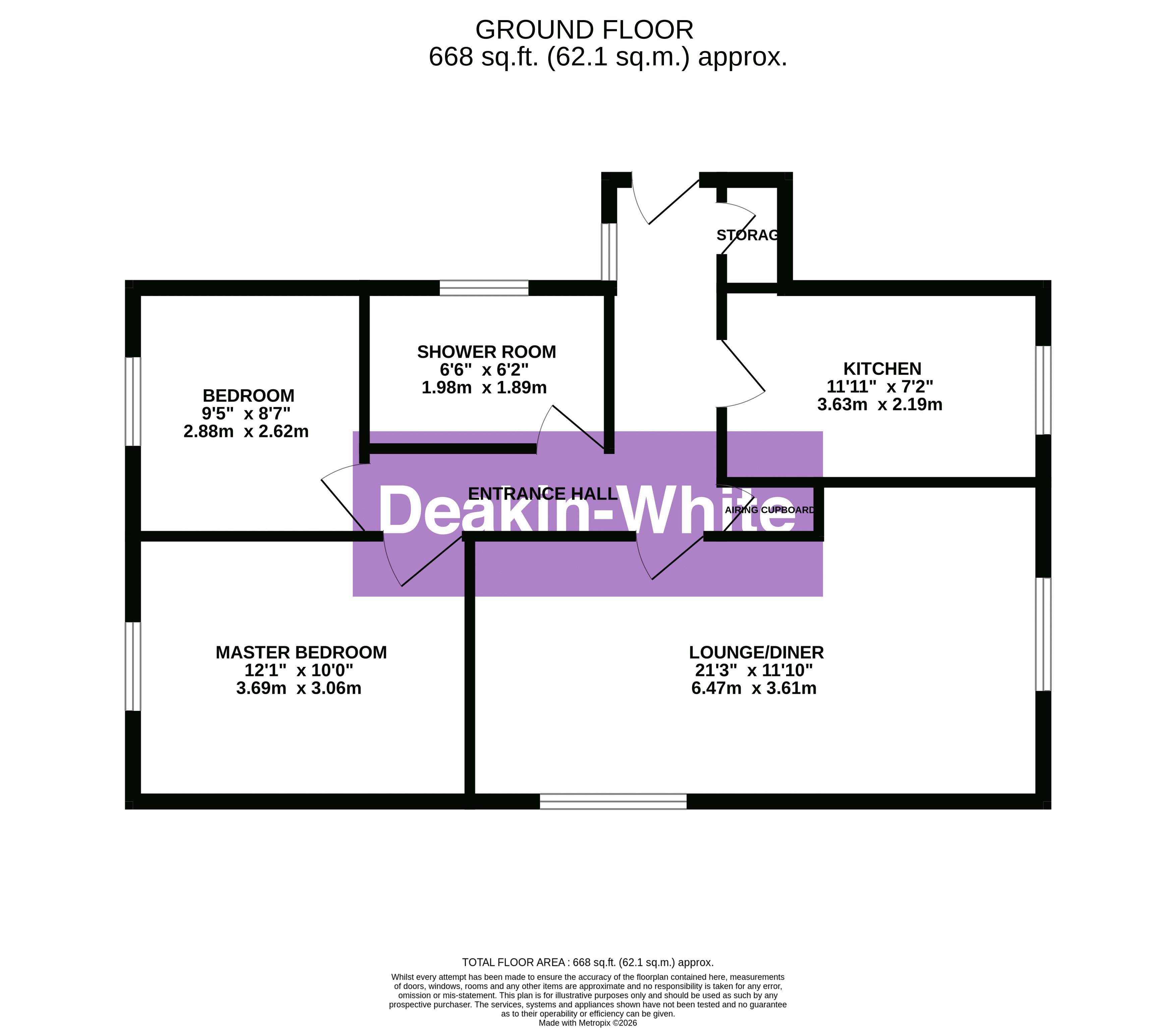 10b, Rothschild Road, Wing floorplan