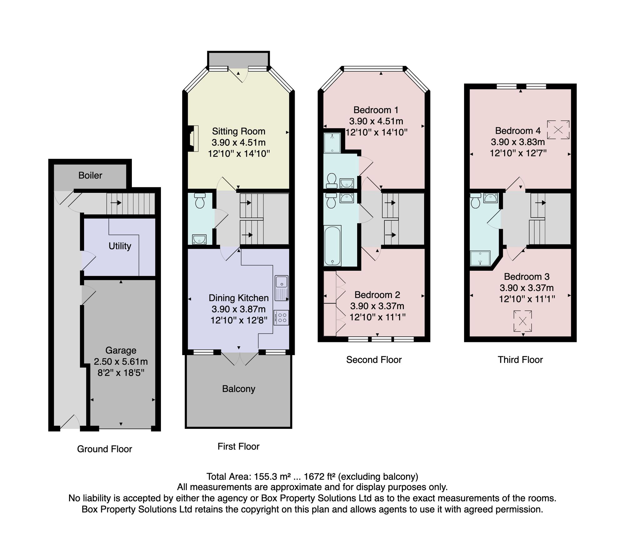 10 Harlow Moor Road, Harrogate floorplan