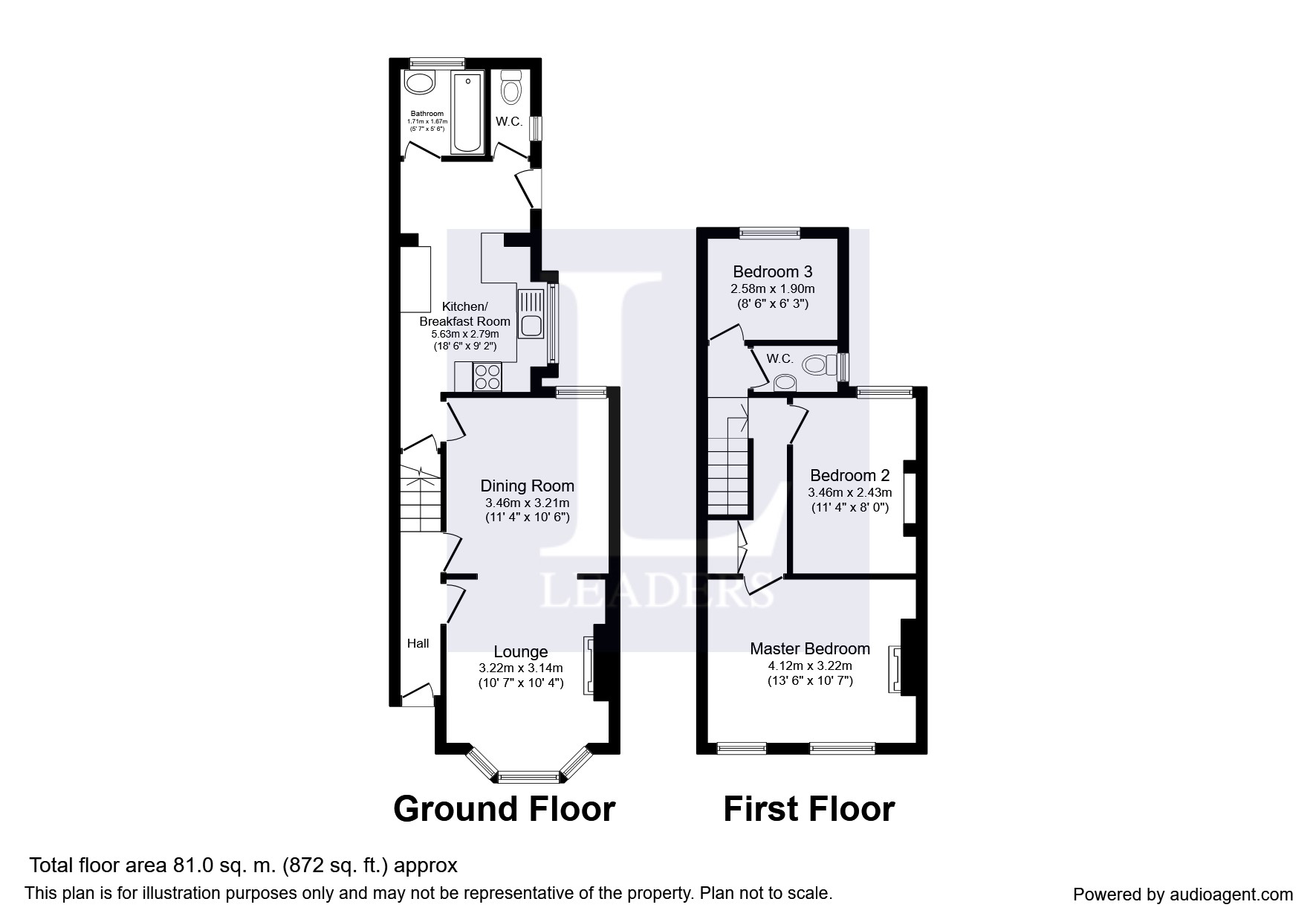 3 Bedrooms Semi-detached house to rent in Dudley Street, Bedford MK40