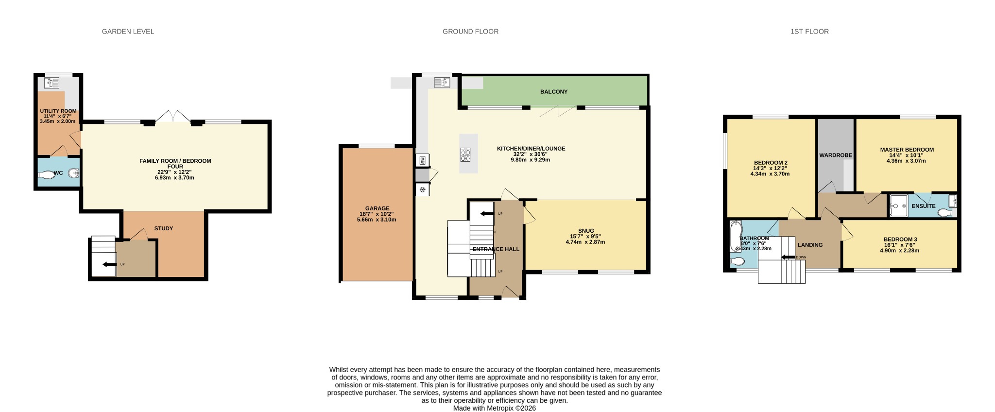 25 Venn Grove, Plymouth, Devon floorplan