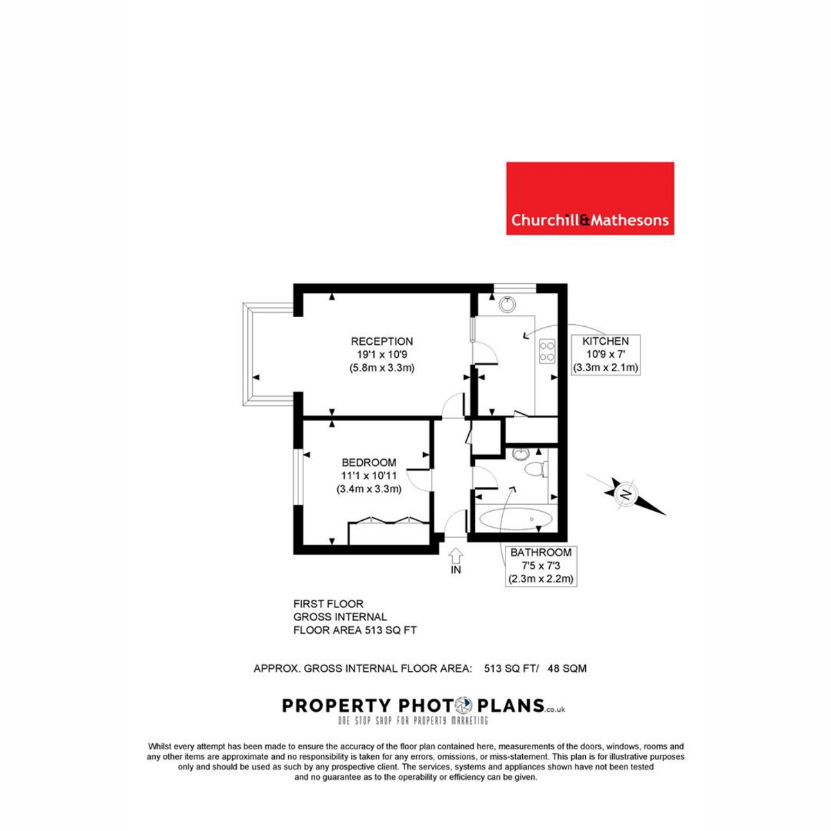 8, Beechwood Grove, London floorplan