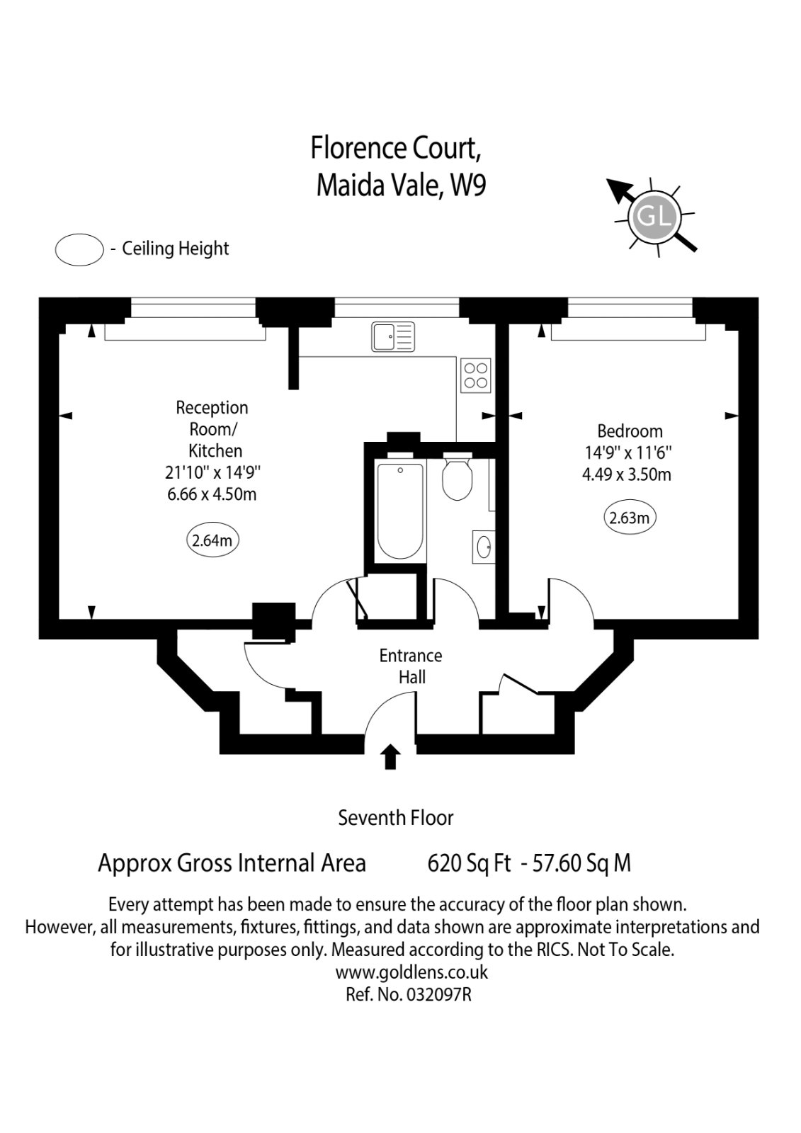 Flat 39,, Florence Court, London floorplan