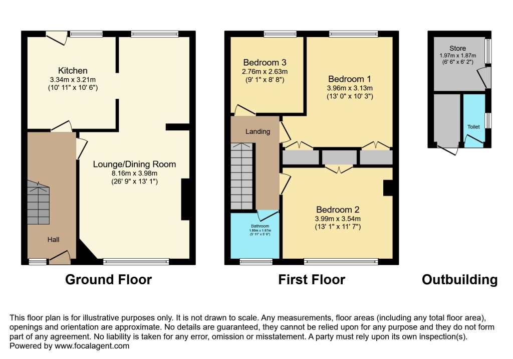 72, Saint Albans Close, Scunthorpe floorplan