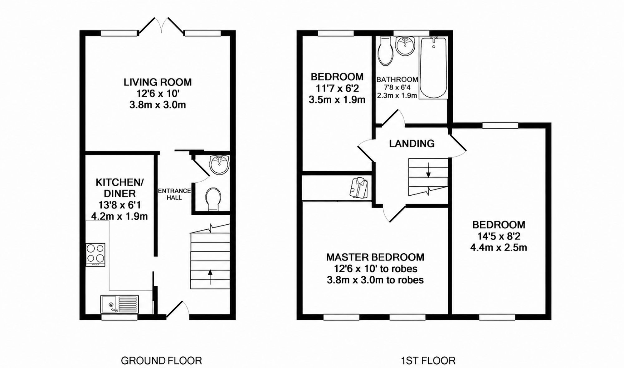49 Dartington Road, Wigan floorplan