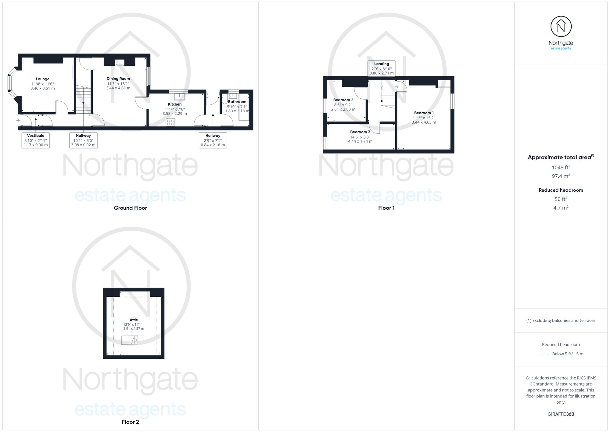 8 Encombe Terrace, Ferryhill floorplan