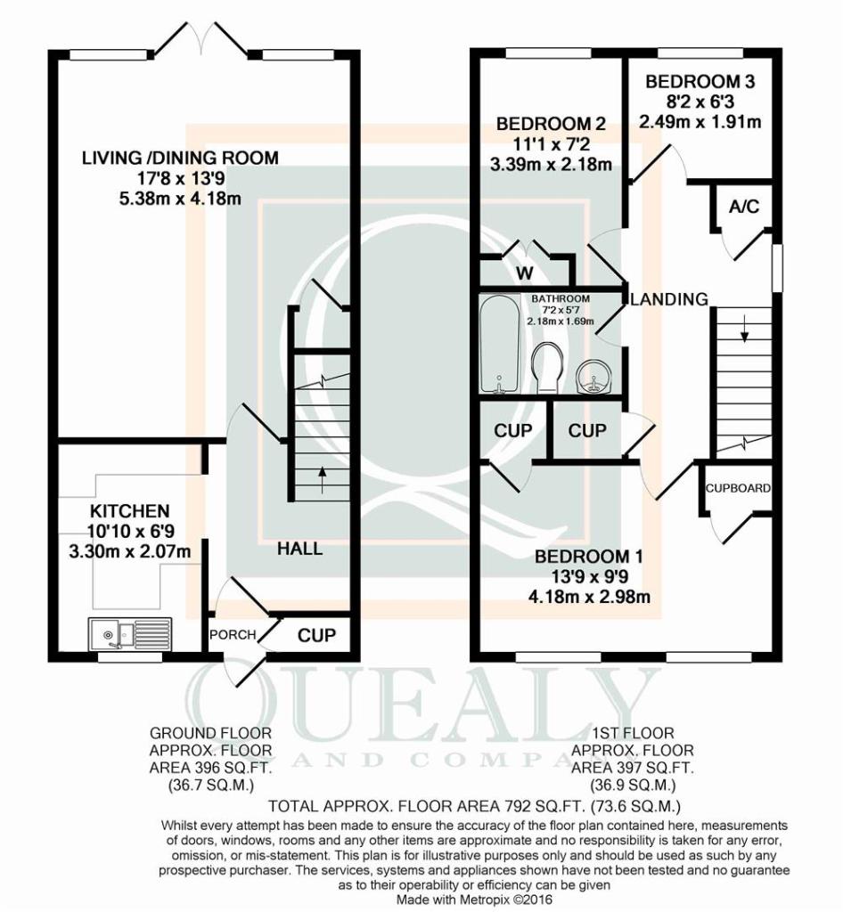 Stanhope Avenue, Kent floorplan
