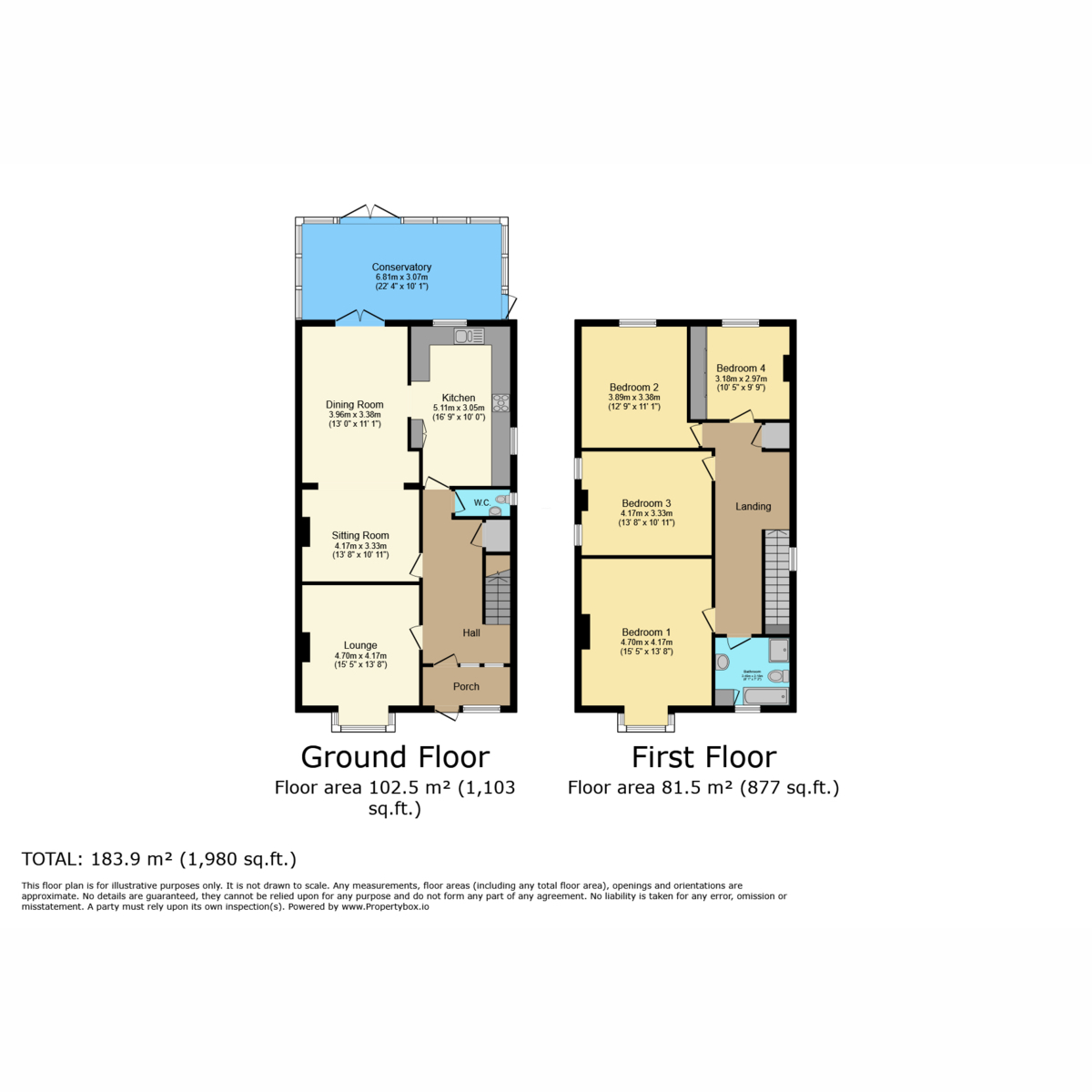 36, Grove Road, Sandown floorplan