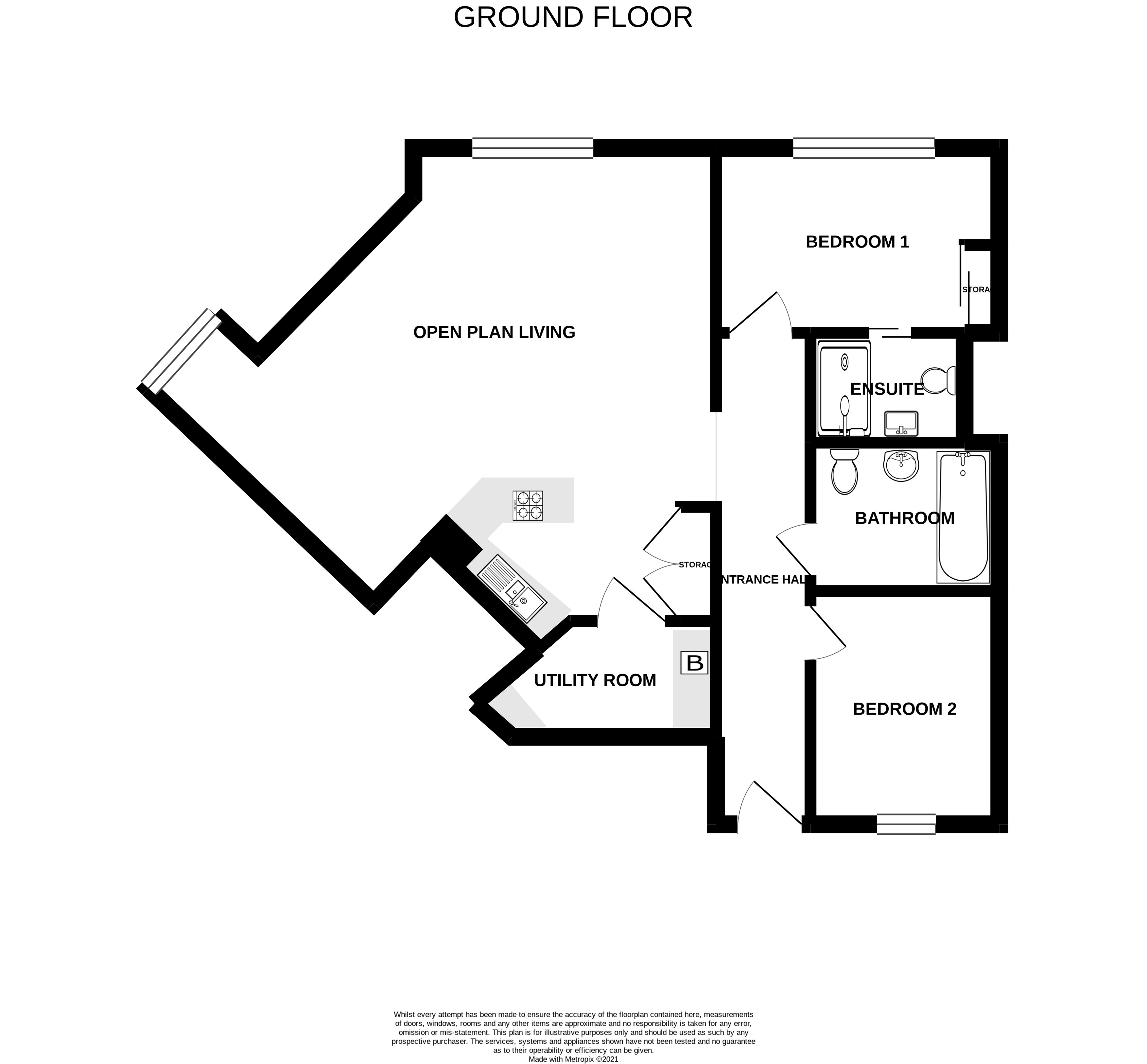 346, Electricity House, Colston Avenue, Bristol, BS1 floorplan