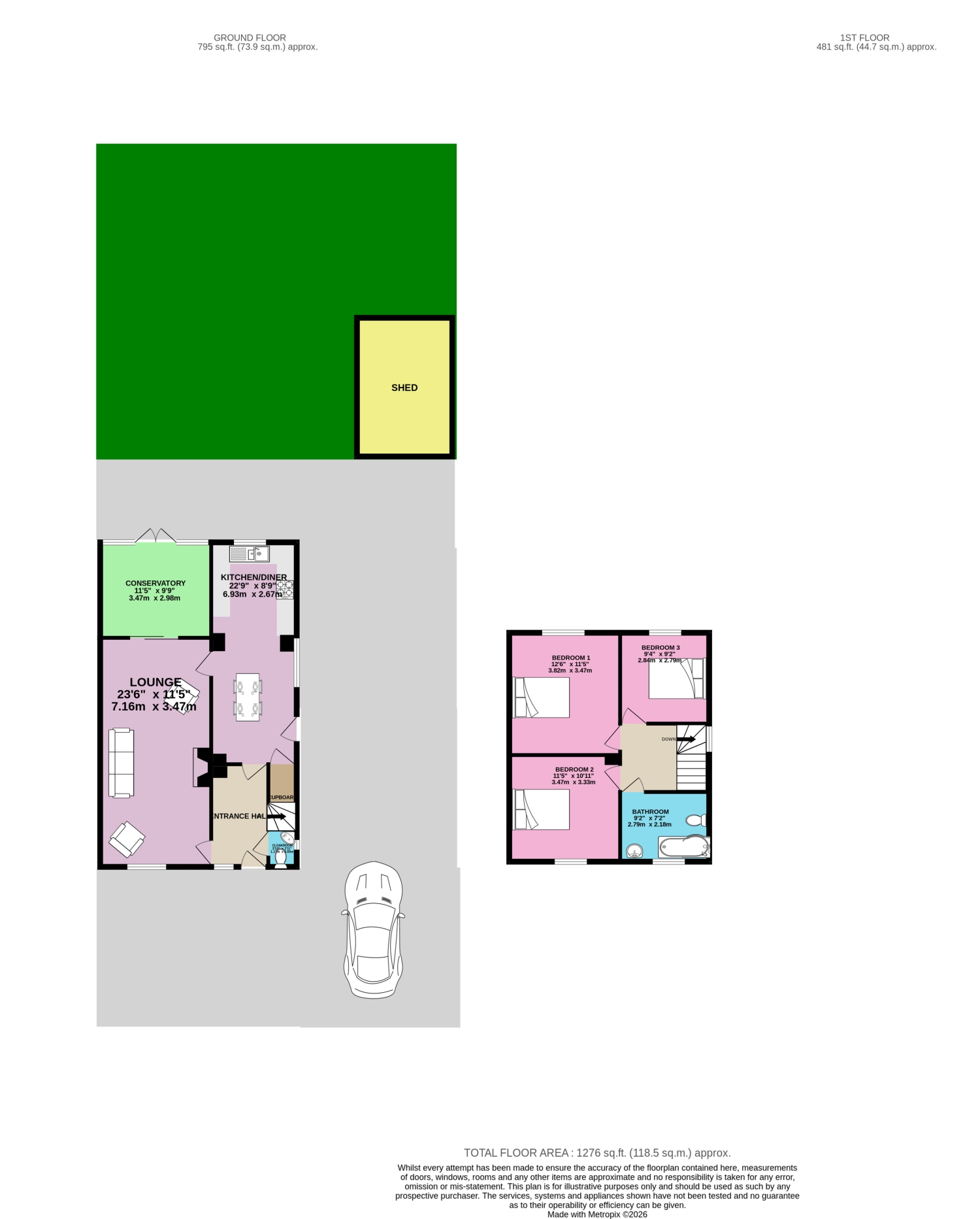 19, Alpha Avenue, Beverley floorplan