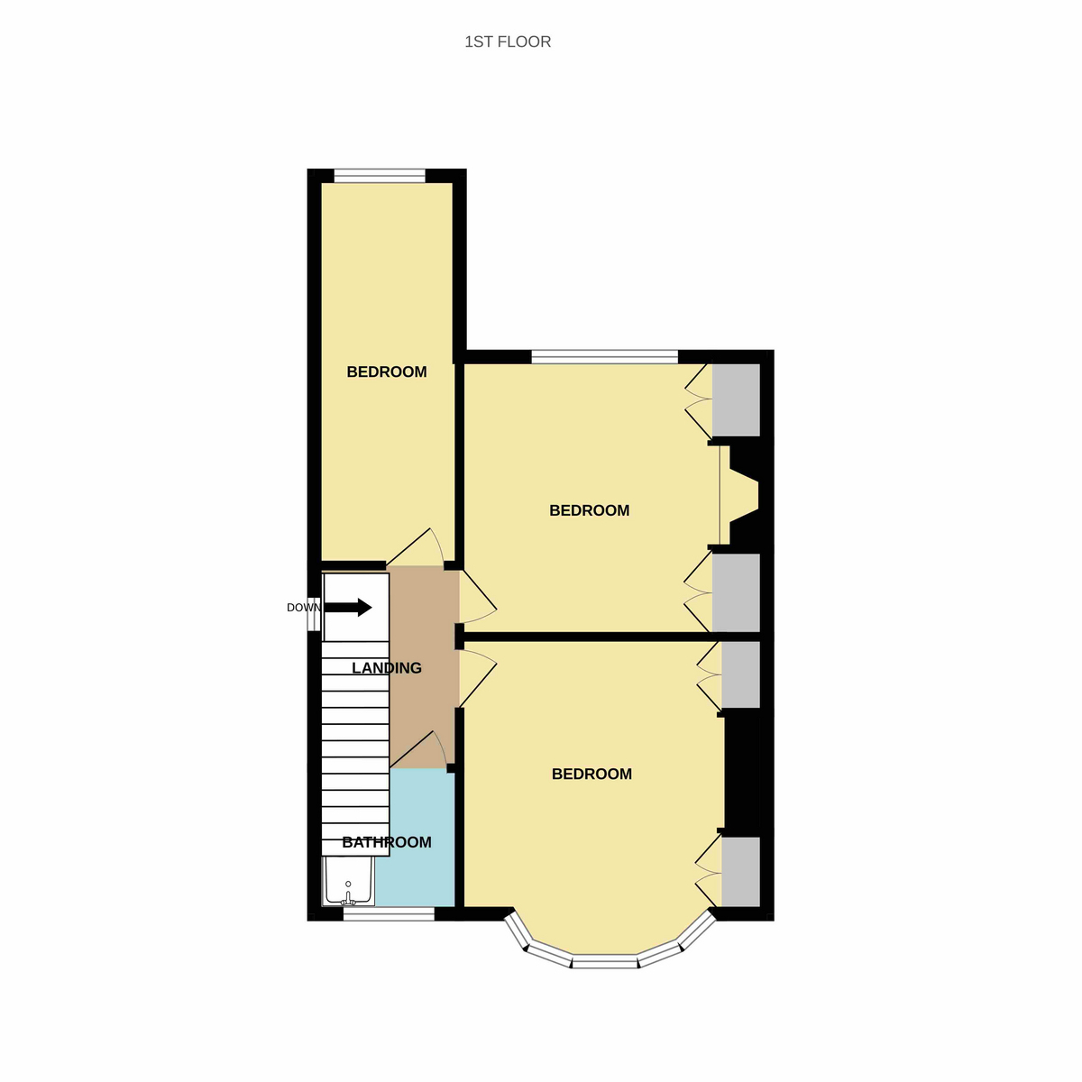 17, Badminton Road, Newport floorplan