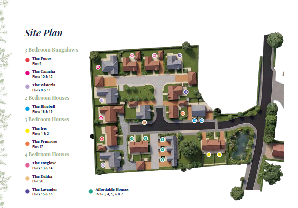Plot 13 - The Foxglove (House Type 5A), The Old Nursery, Clare floorplan