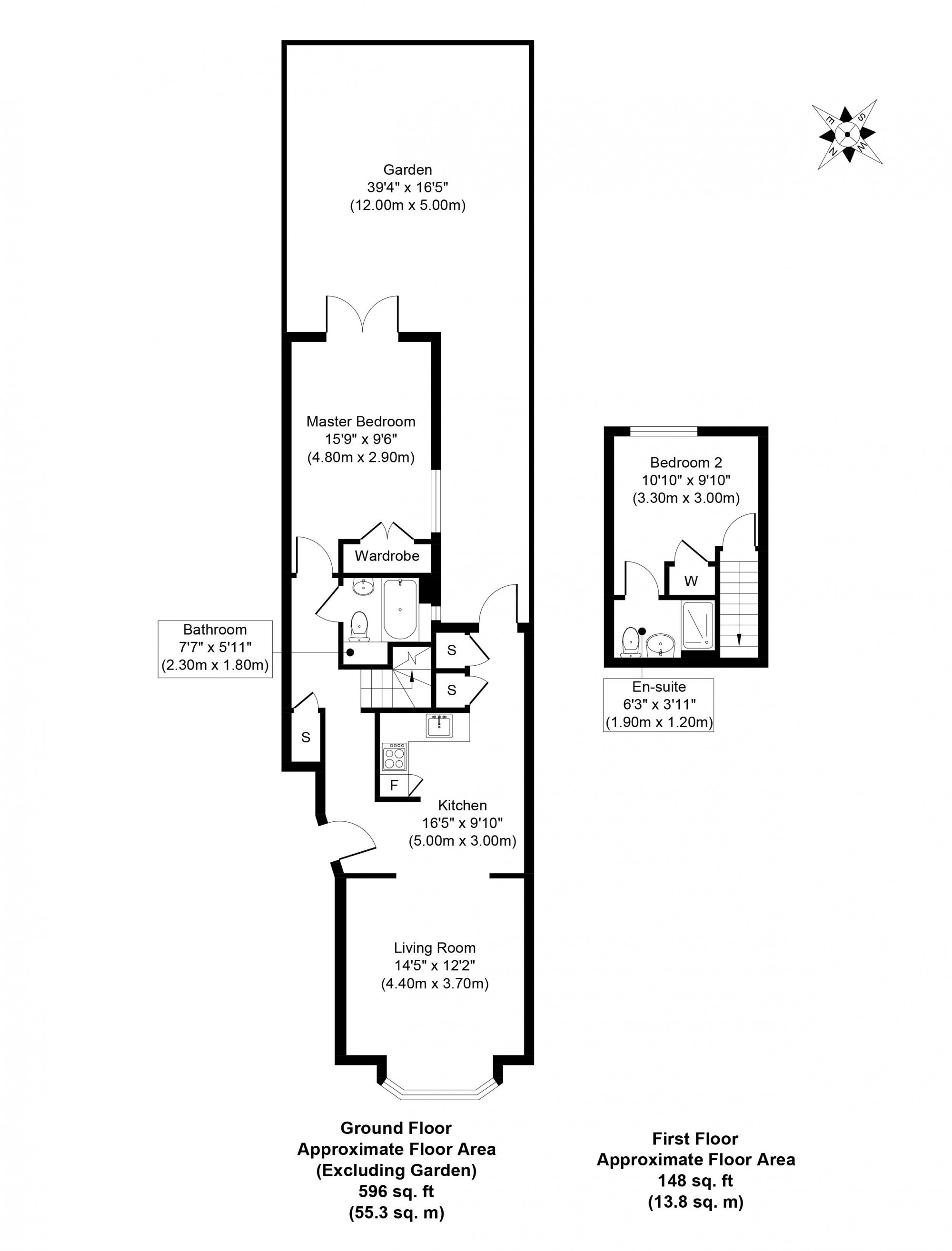 2 Bedrooms Flat to rent in Battersea, London SW11