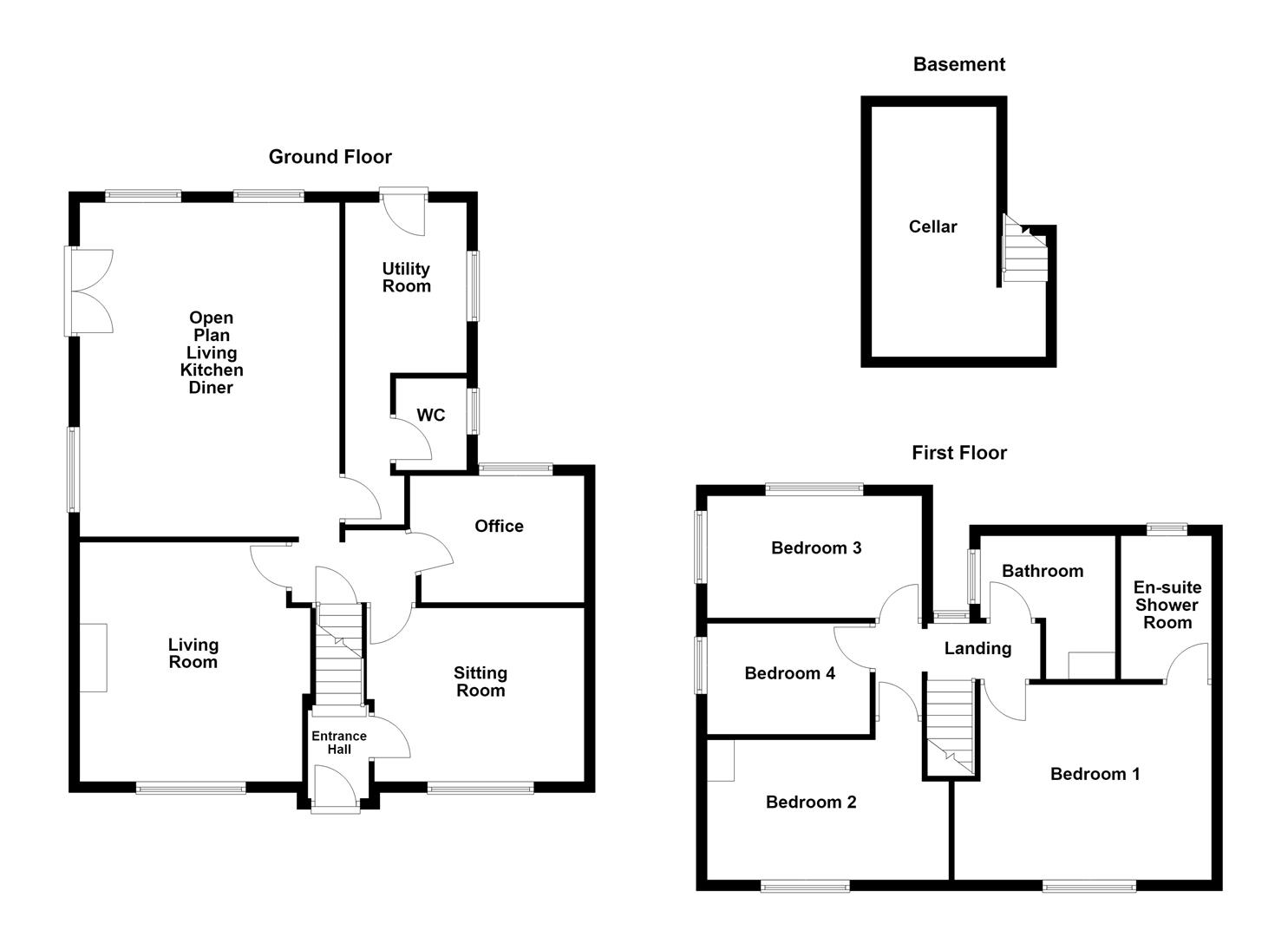 Ash House, 18, Berry Lane, Wakefield floorplan