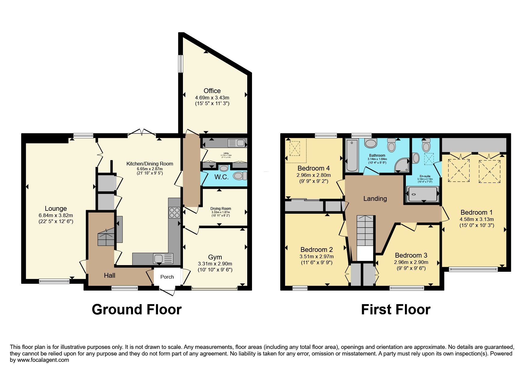 51, Merlin Drive, Ely floorplan
