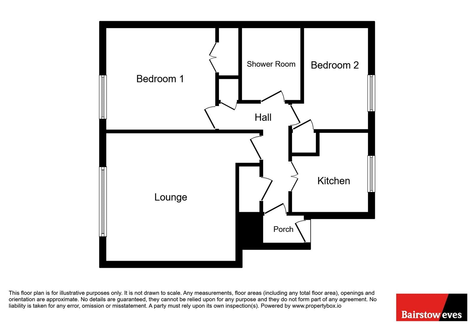 Flat 34, Adam Court,, New Penkridge Road, Staffordshire floorplan