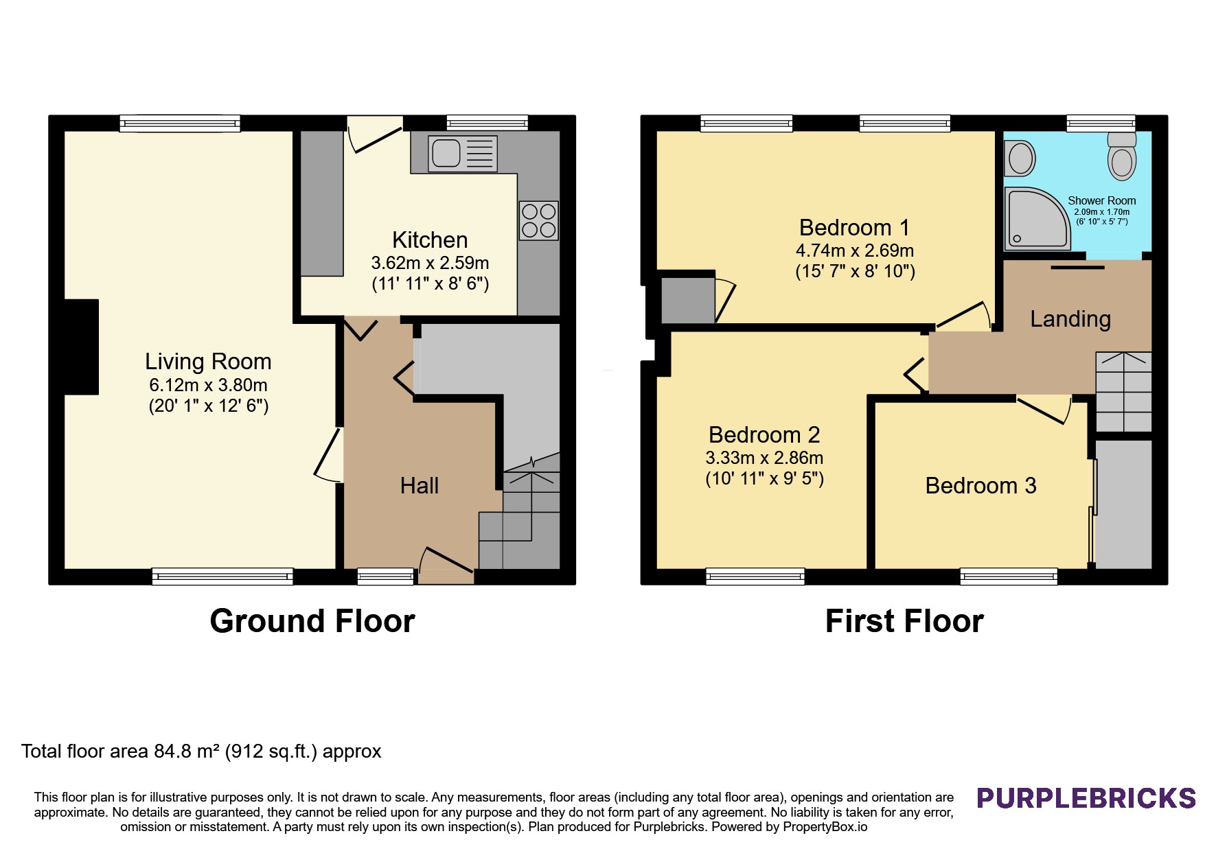 Sherwood View, Bonnyrigg floorplan