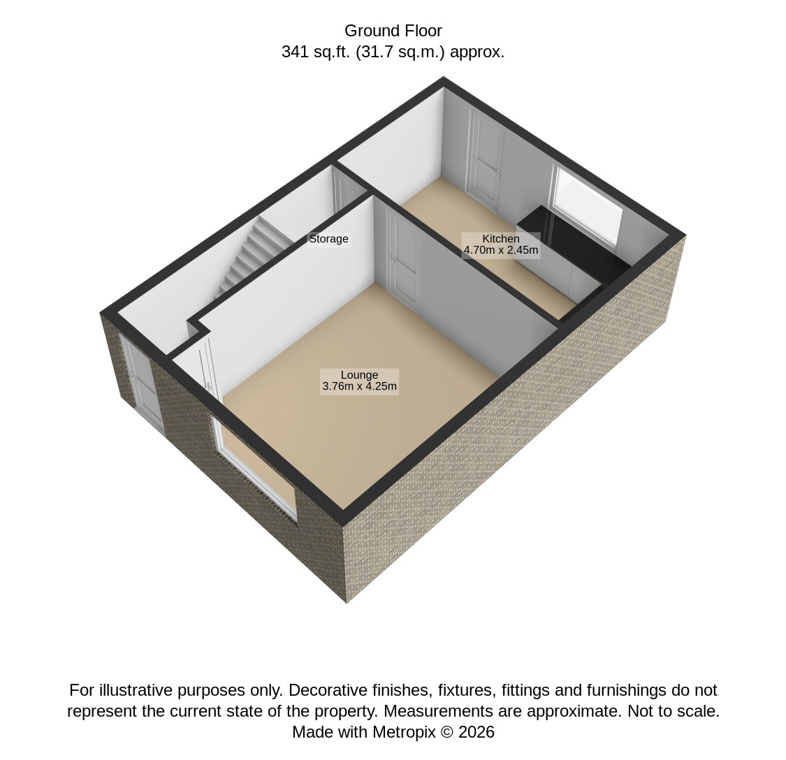 11 Glebe Street, Westhoughton, Lancashire floorplan