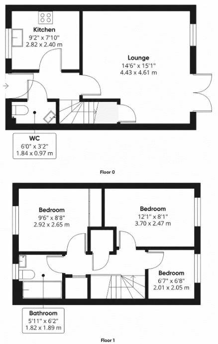 11, The Hawthorns, Ellesmere floorplan