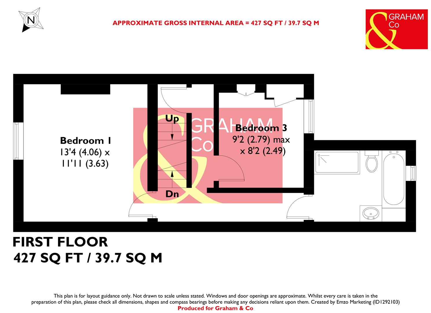 29, Oakland Road, Whitchurch floorplan