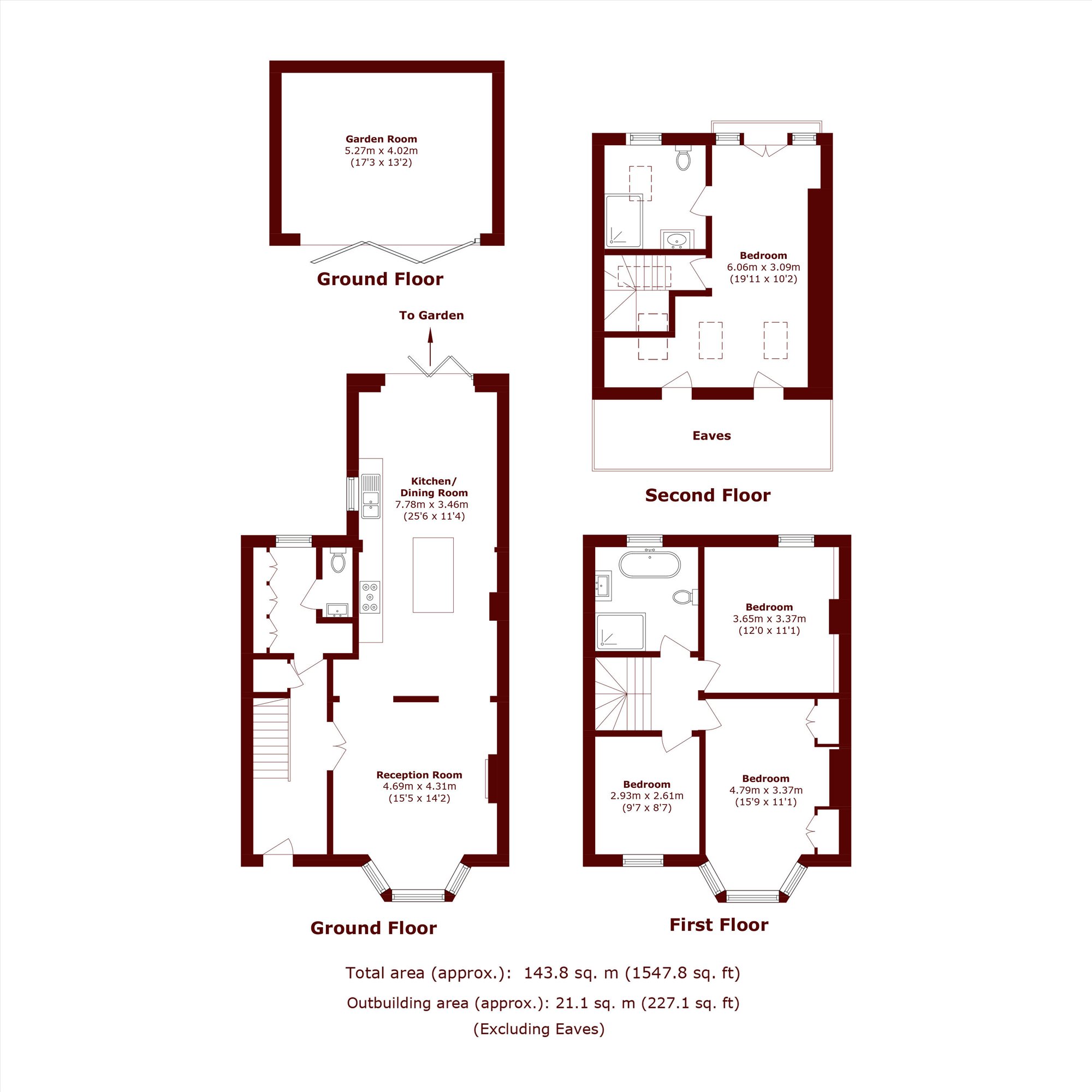 223, Westmount Road, London floorplan