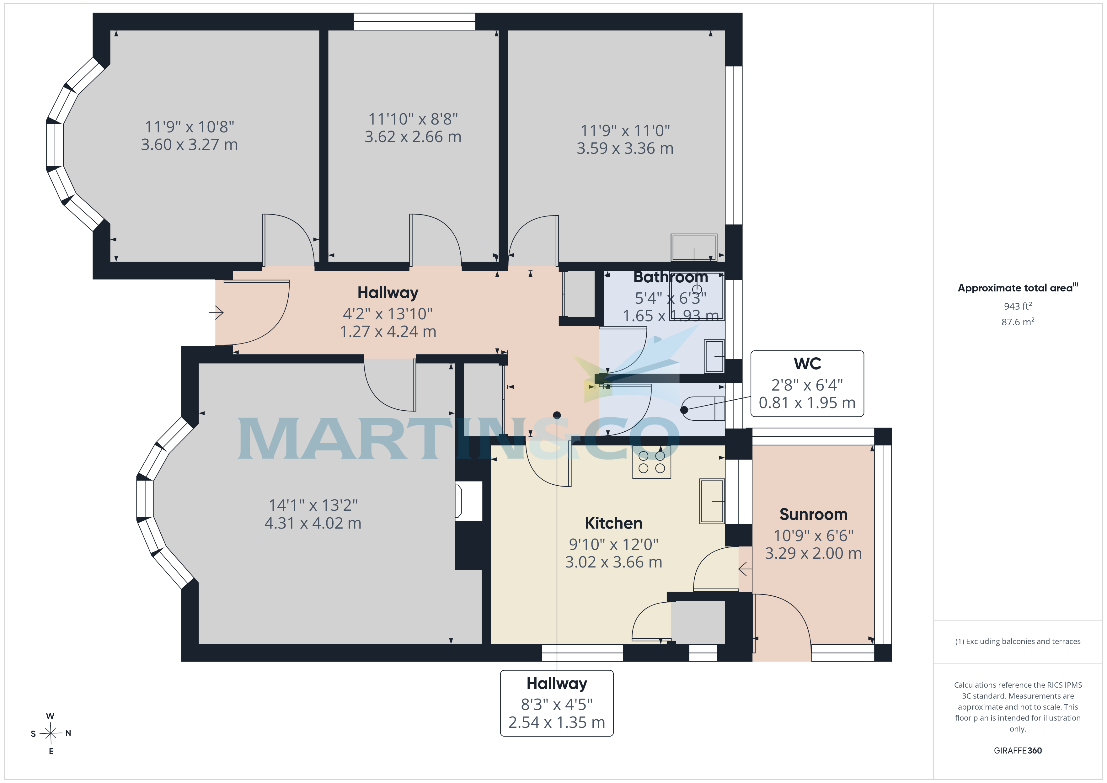 1, Firtoft Close, Burgess Hill floorplan