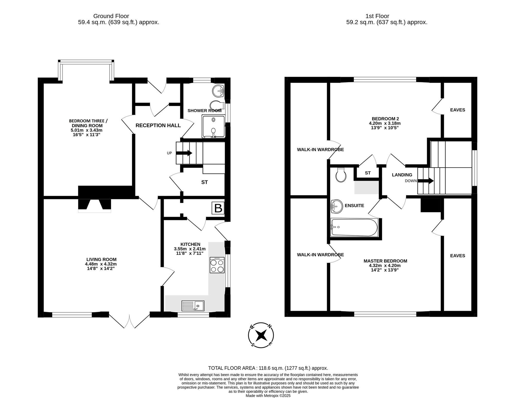 Maydawn Bunbury Lane, Tarporley floorplan