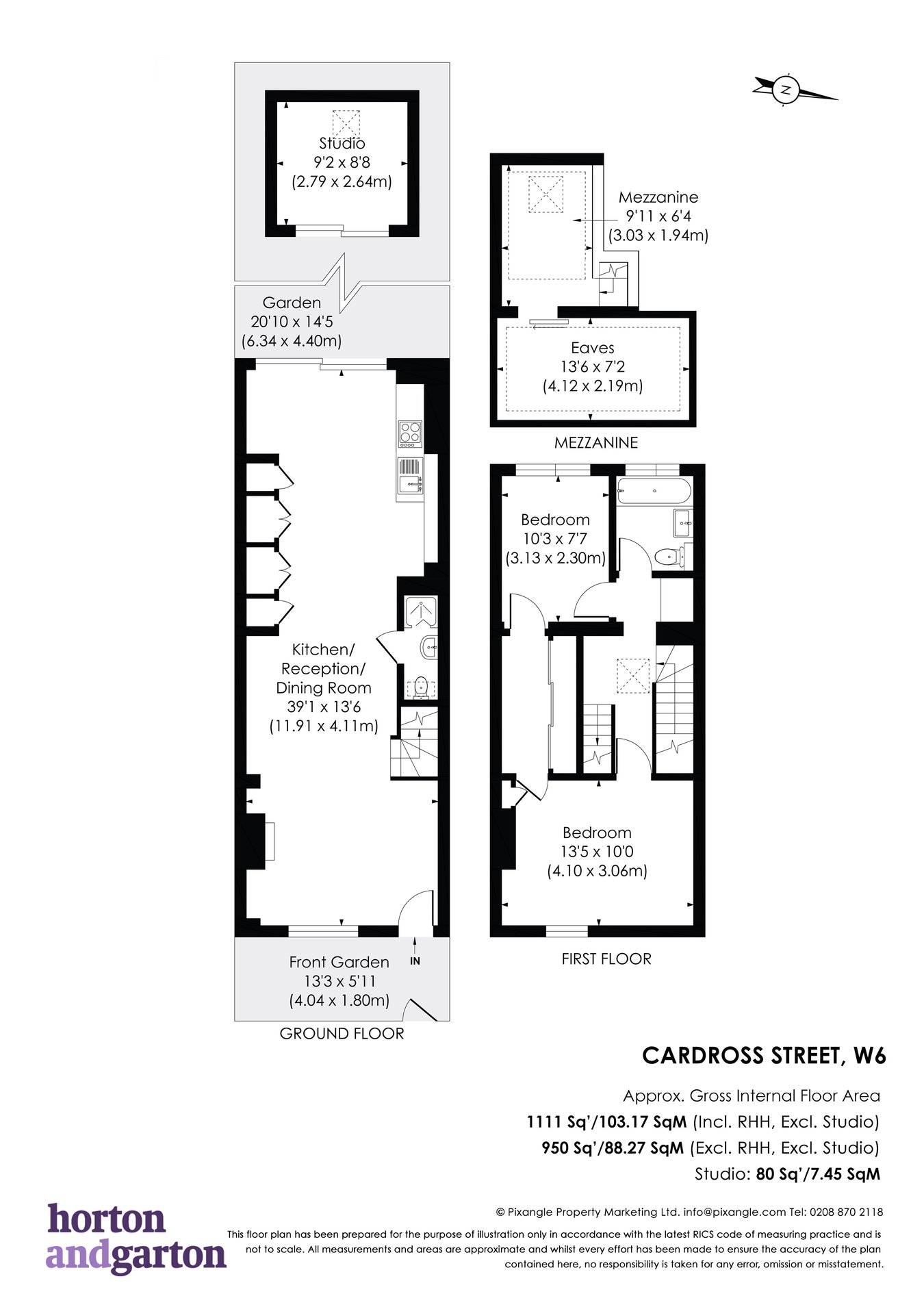 18, Cardross Street, Hammersmith floorplan